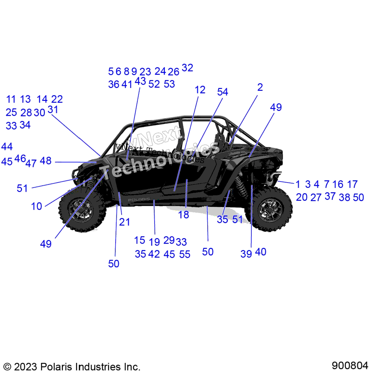 кузов наклейки Components, 3Pc