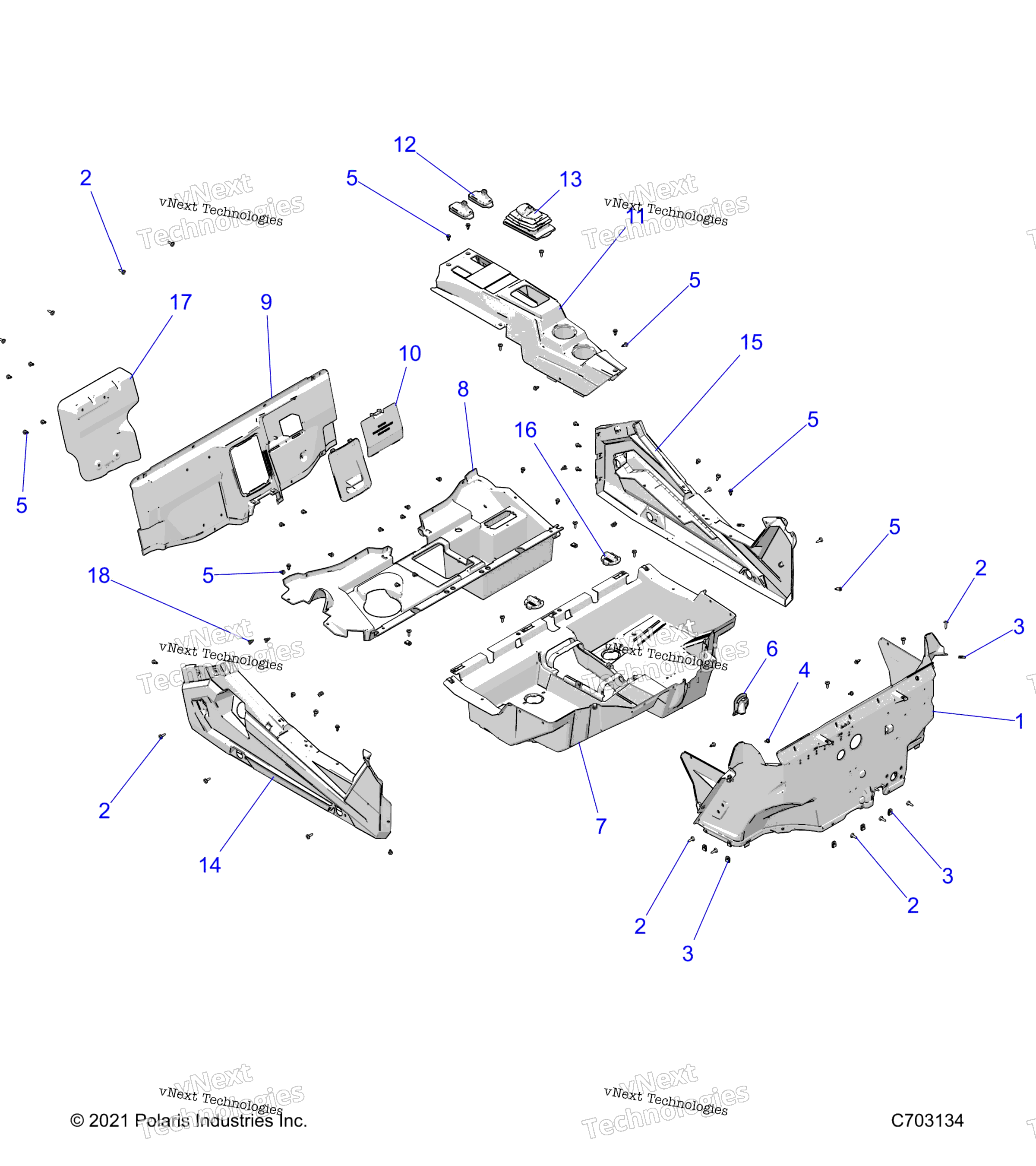 Body, Floor и Rocker Panels