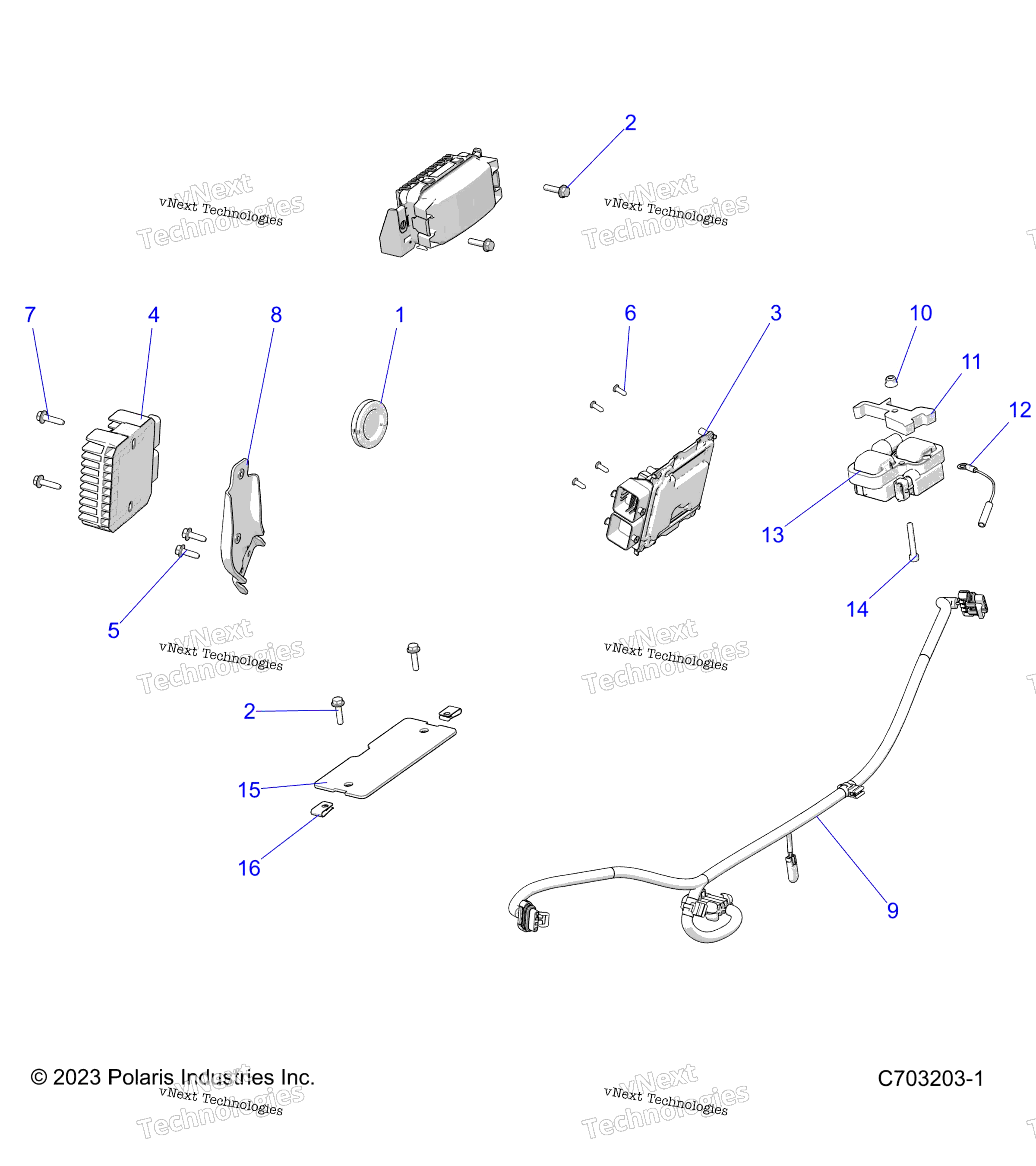 Электрооборудование, жгут проводов Components And Related