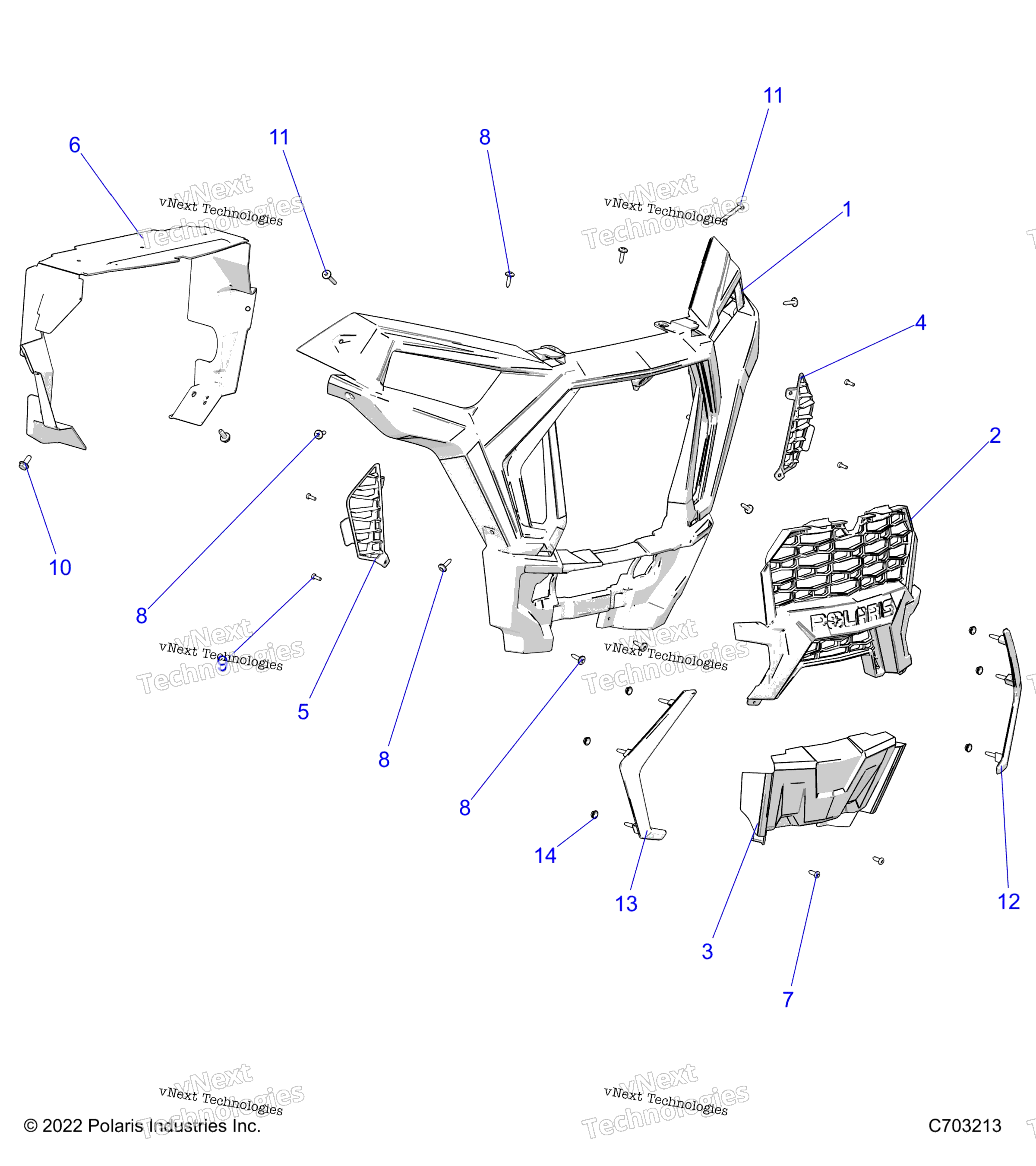 Body, передний Bumper