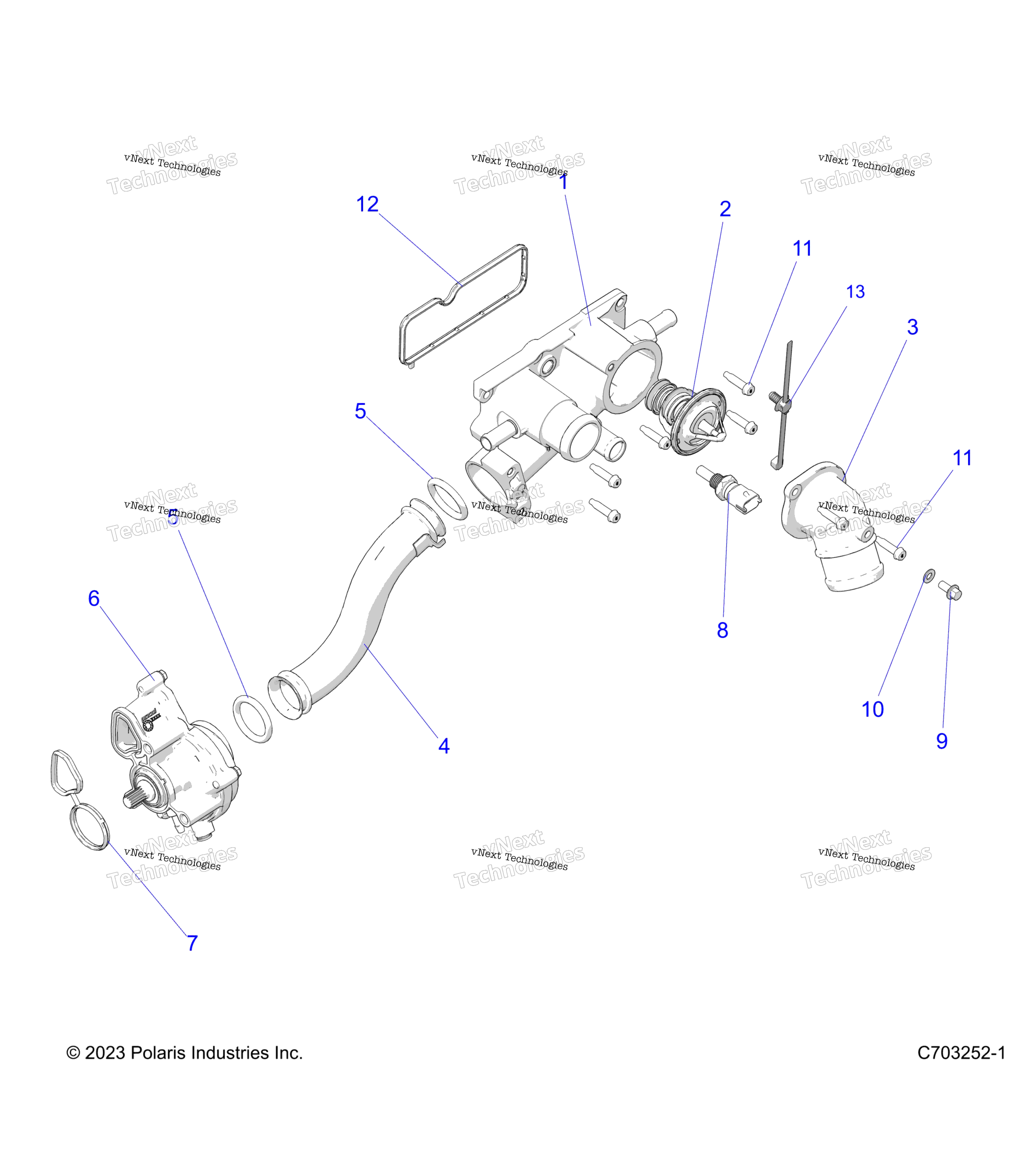 Engine, Waterpump и Related