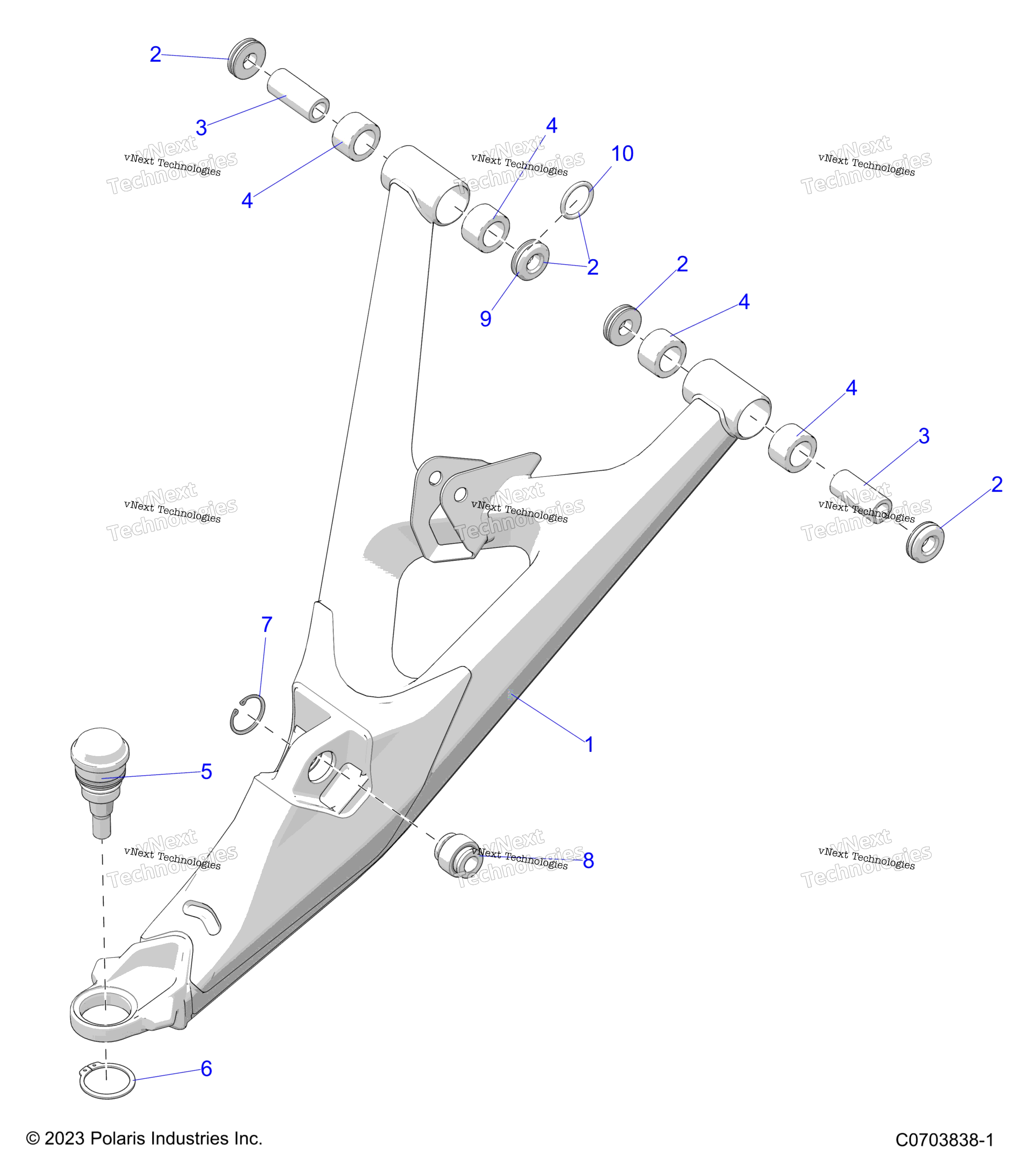 Подвеска, передняя Control Arms Lower