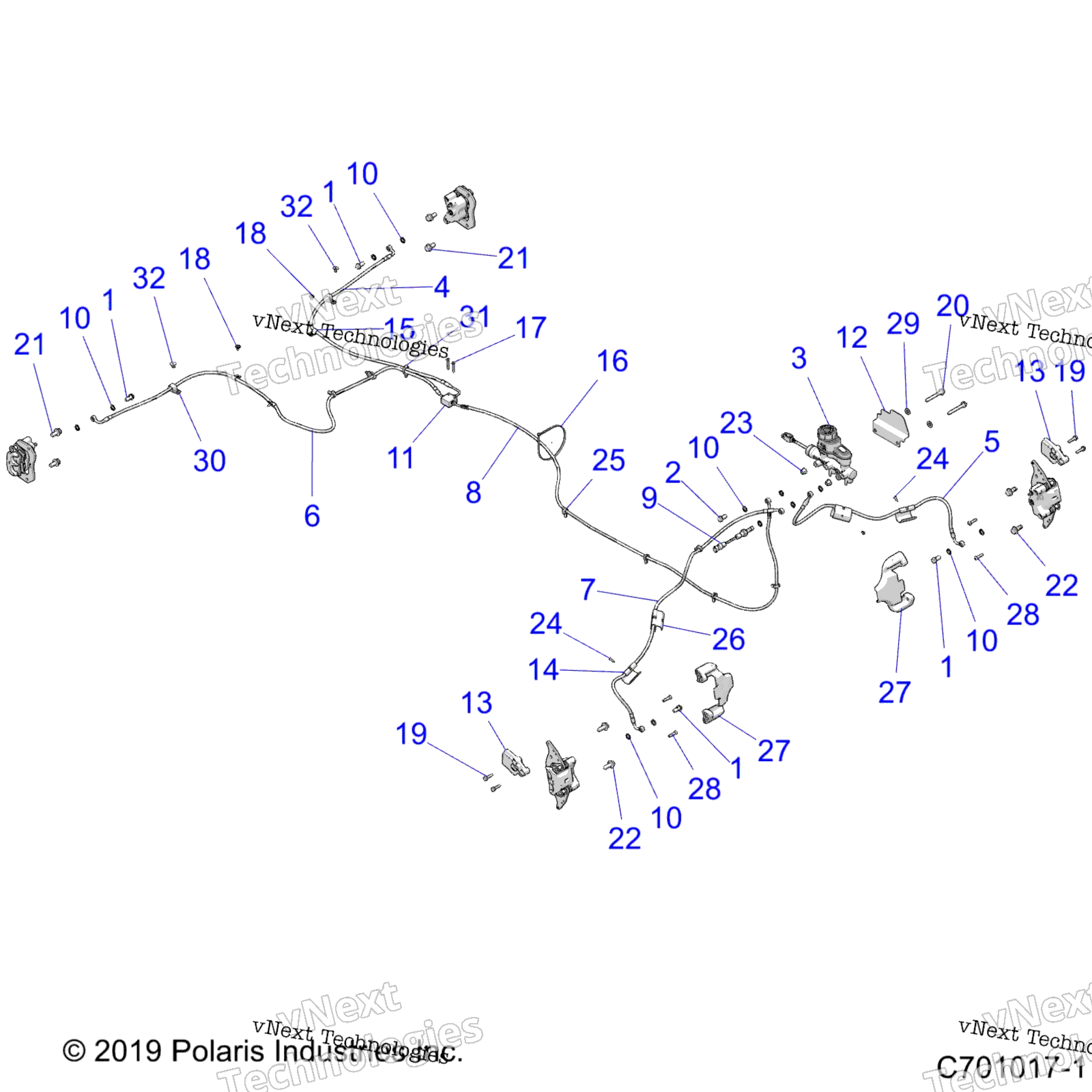 Тормоза, тормозные шланги And Master Cylinder