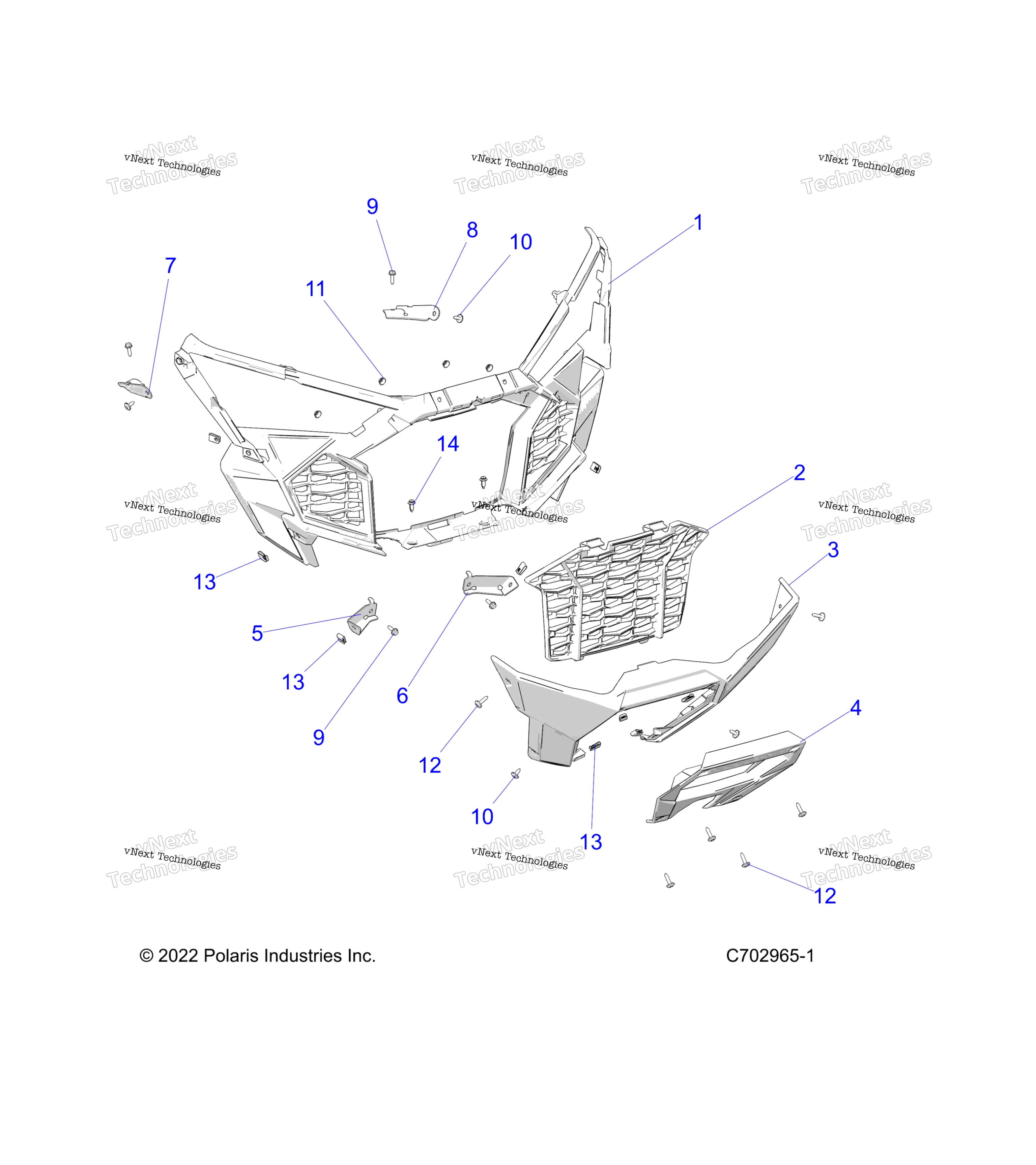 Body, передний Bumper