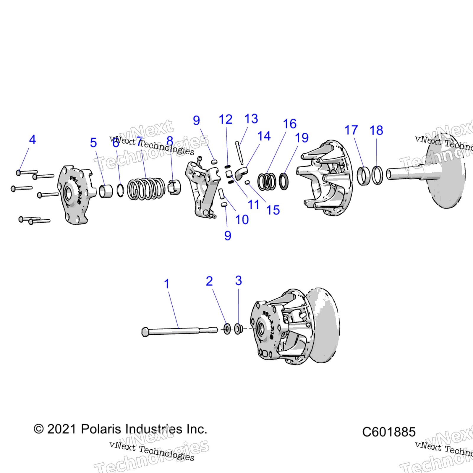 Привод Train, Clutch, Primary