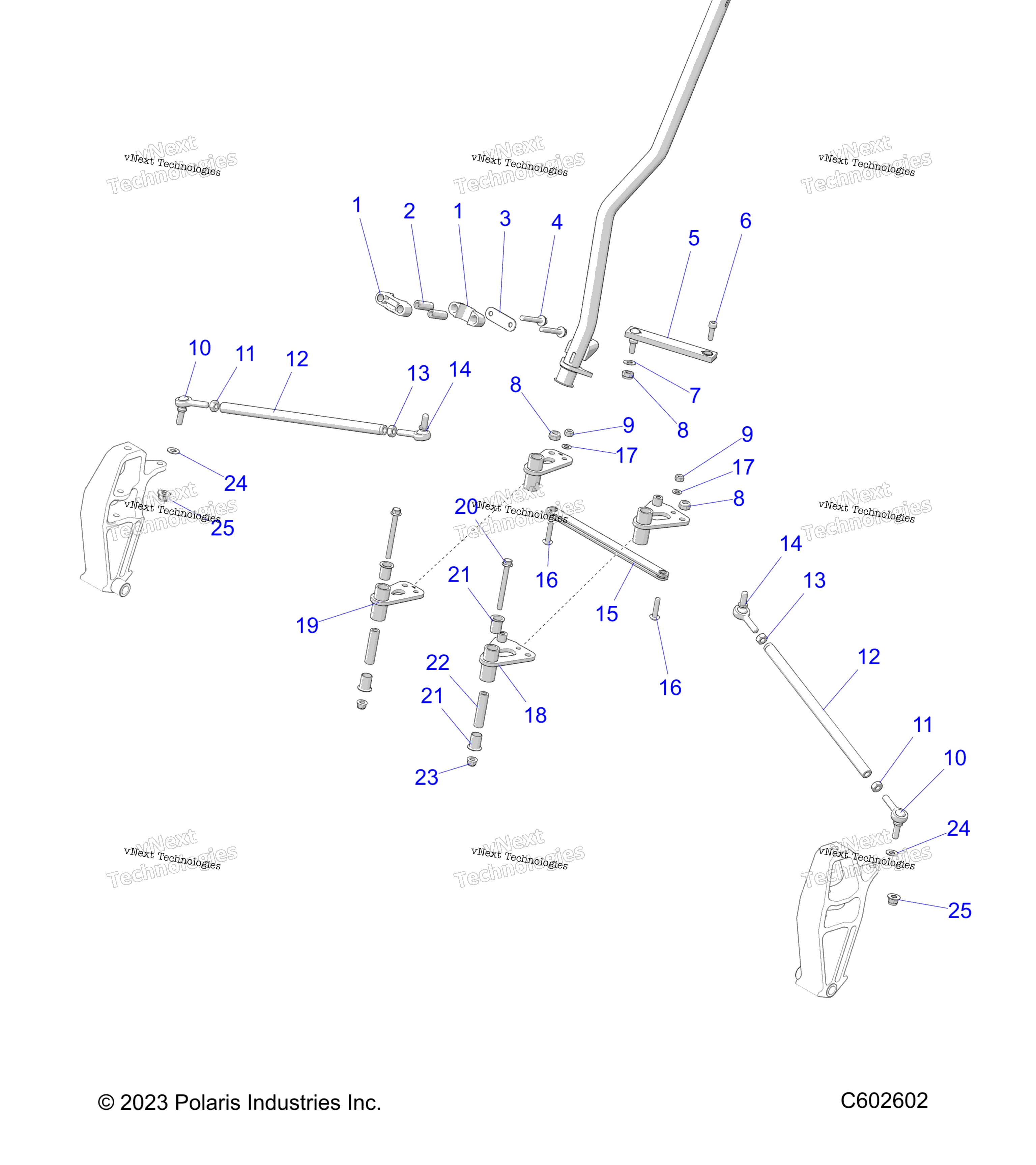 Steering, нижний