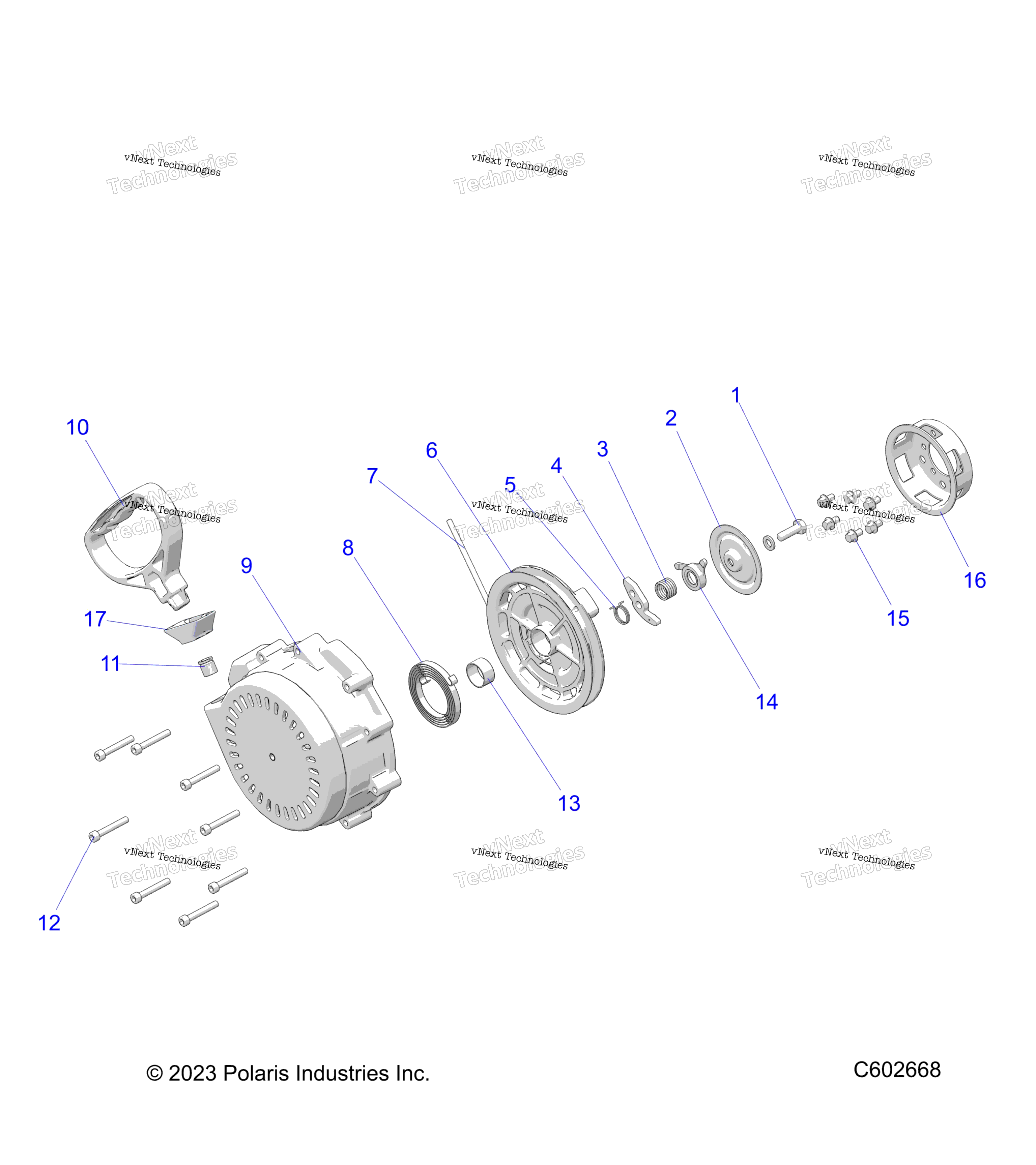 Engine, Recoil стартер