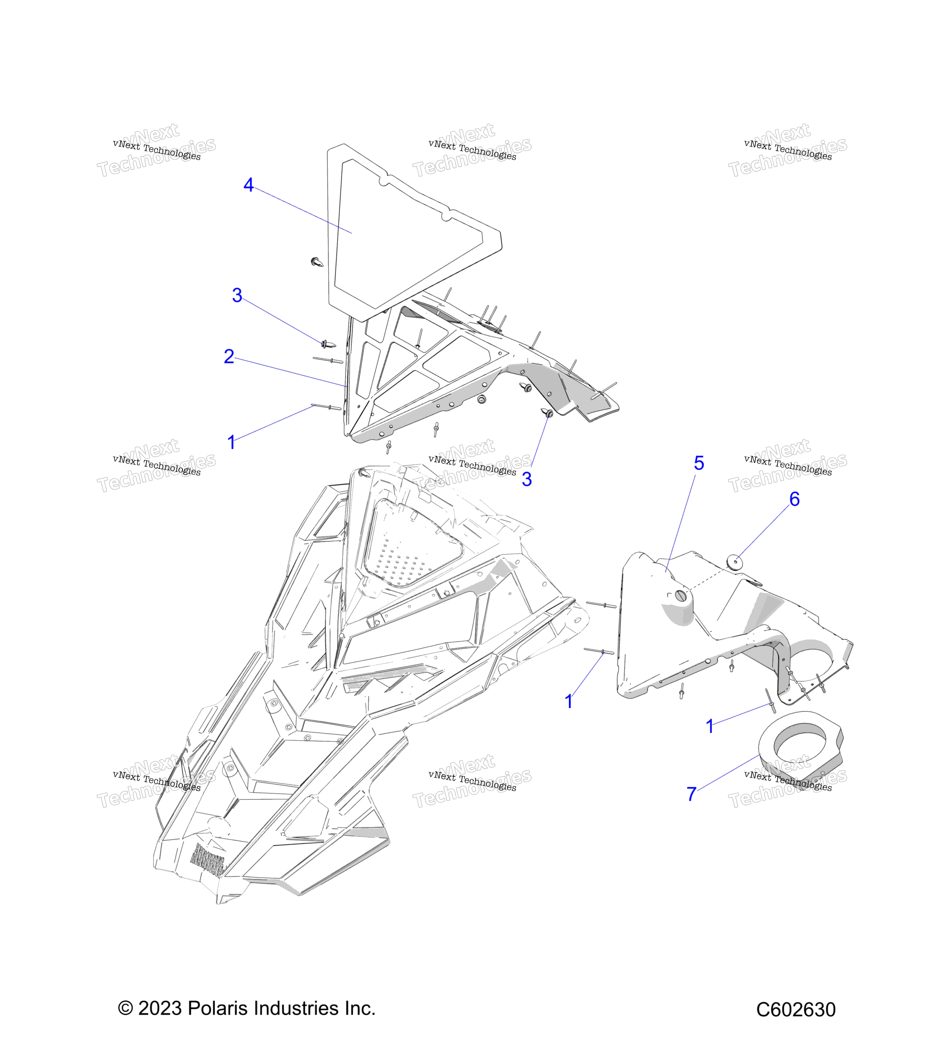 Body, Hood, Plenum Asm. S24mdx6dsa / 6Dea
