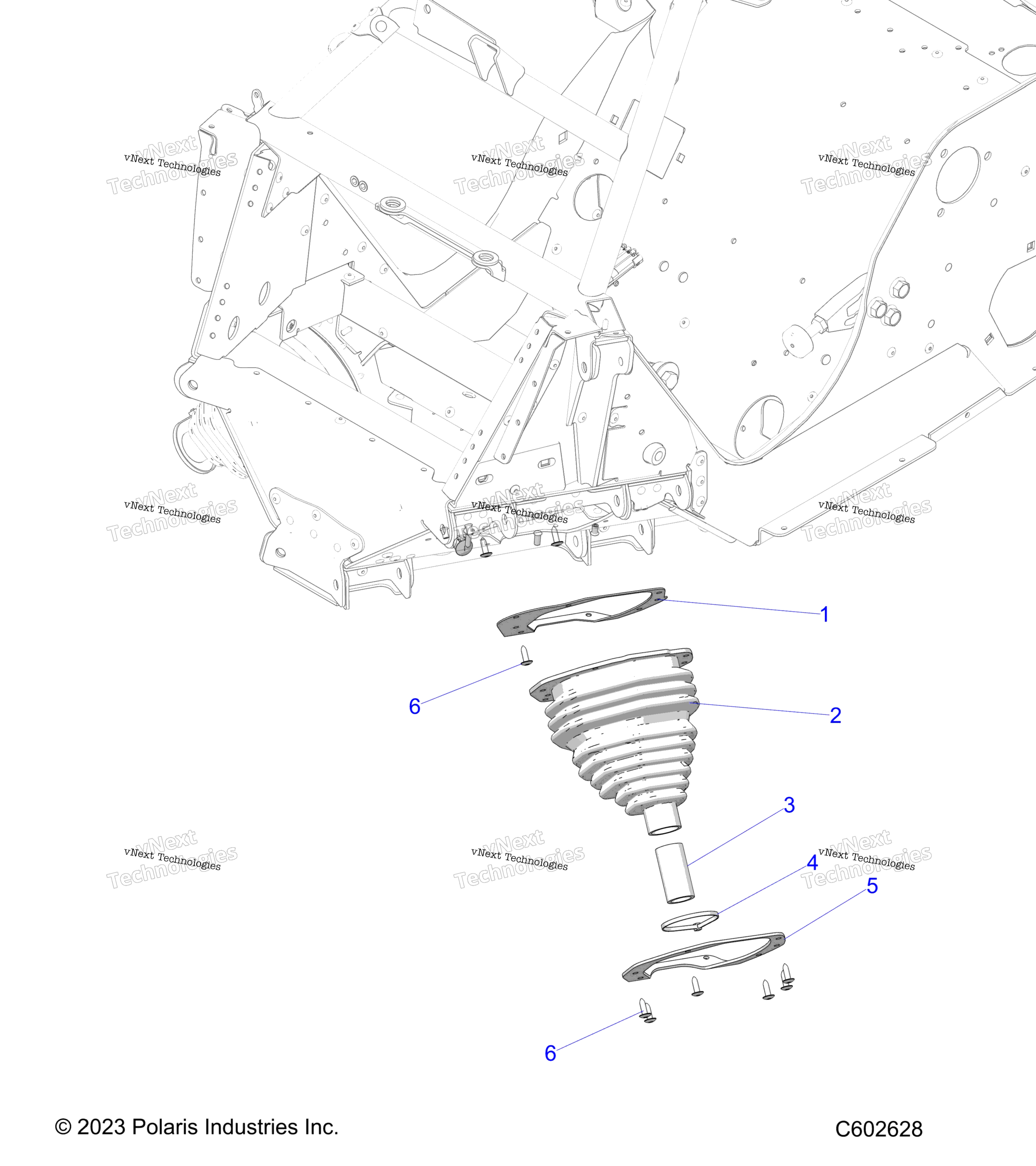 Chassis, тяга стержень Boots S24mdx6dsa / 6Dea