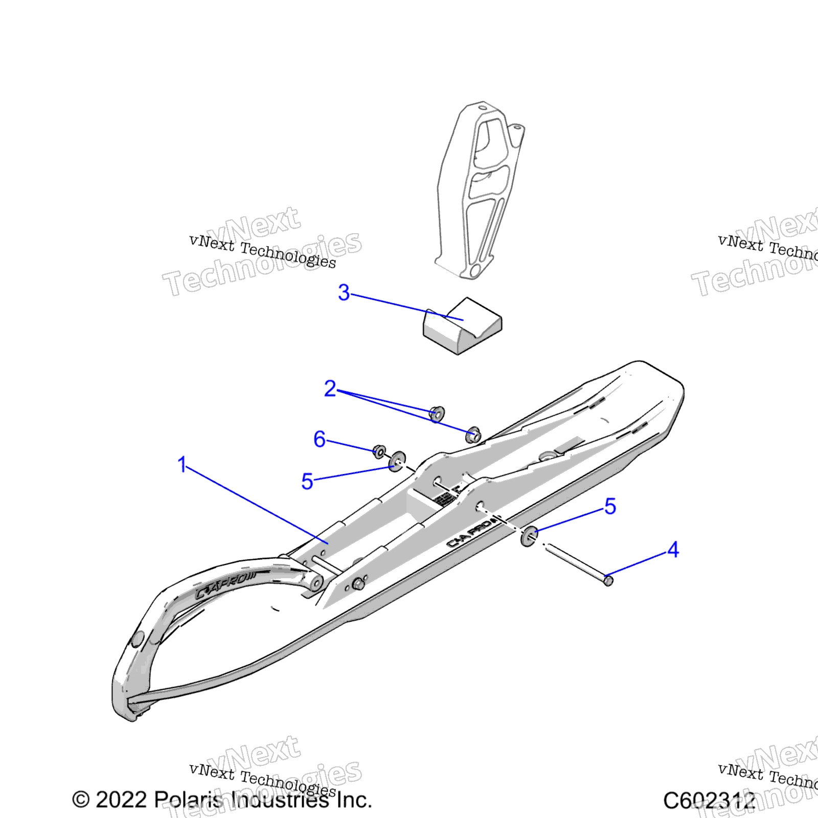 Steering, Ski Asm. S24mdx6dsa / 6Dea