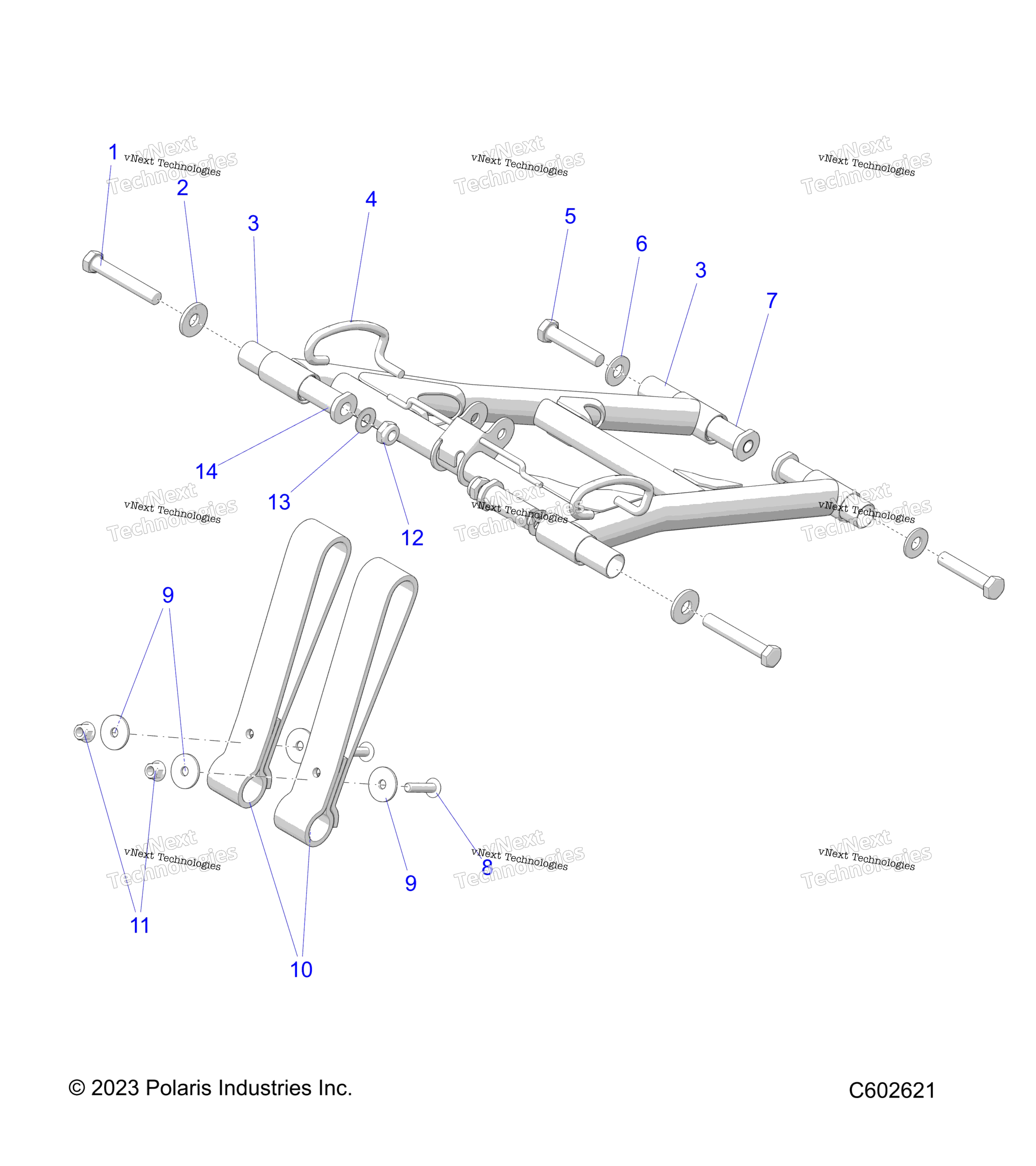 Suspension, Torque Arm, передний S24mdx6dsa / 6Dea