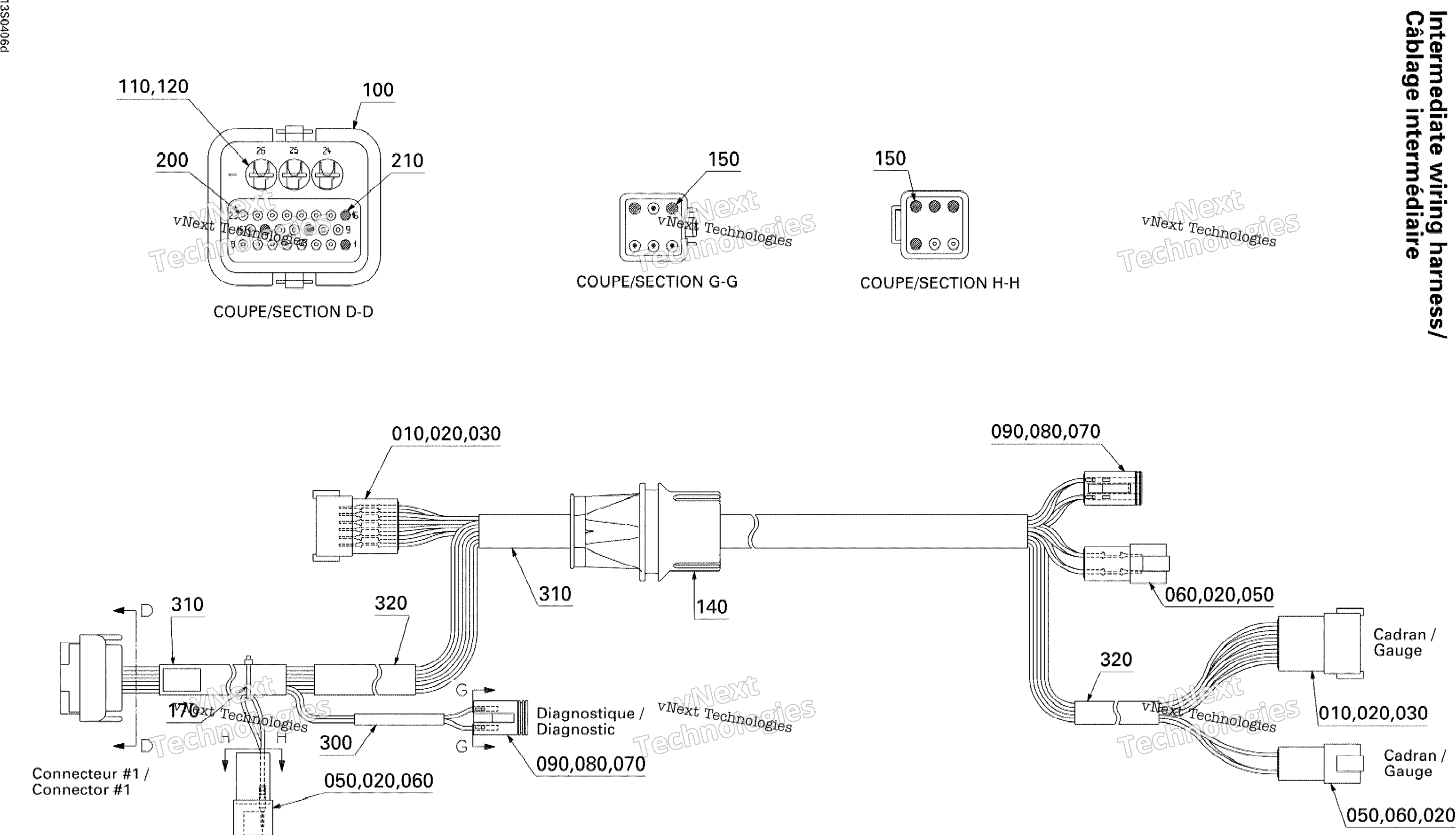 Intermediate Wiring жгут