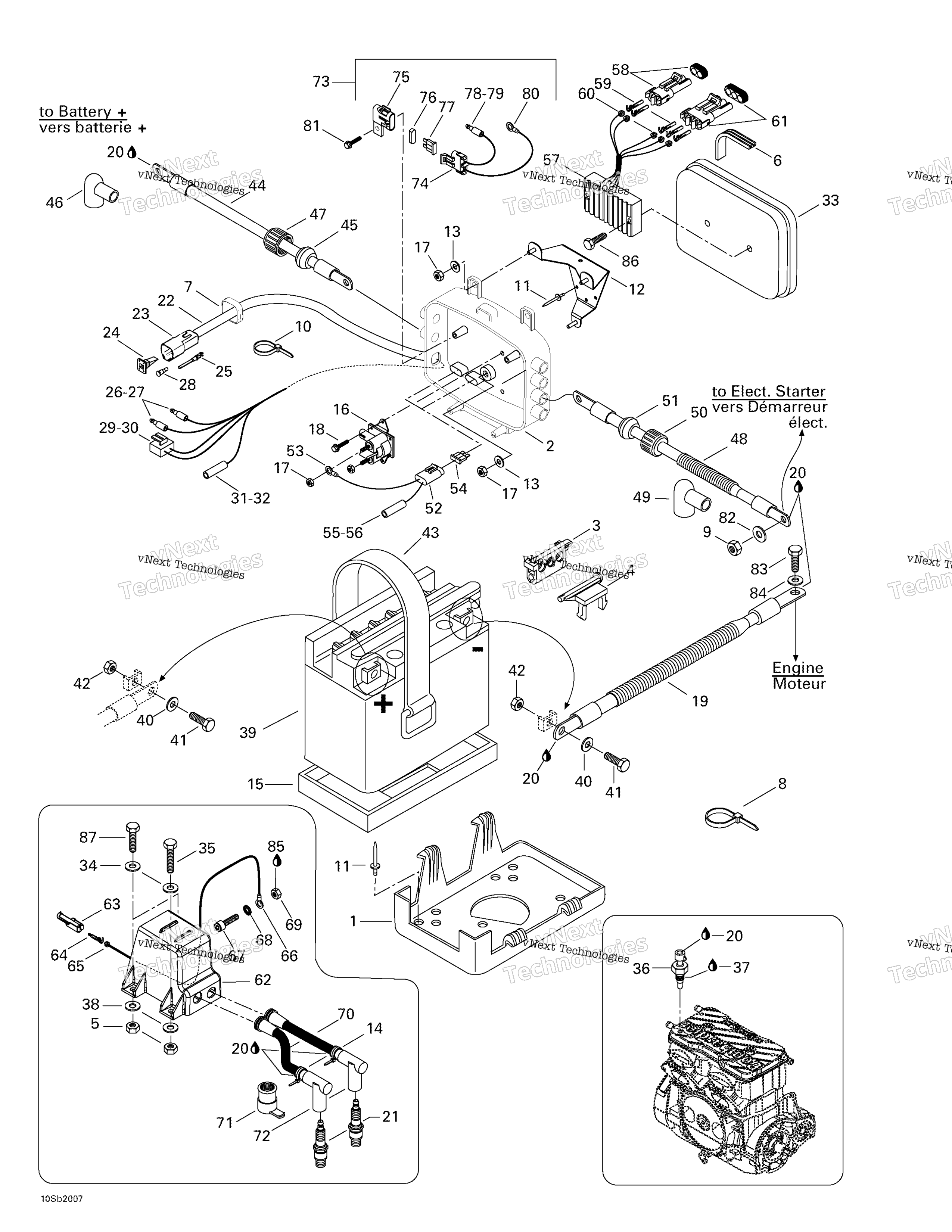 Электрооборудование Box And Battery