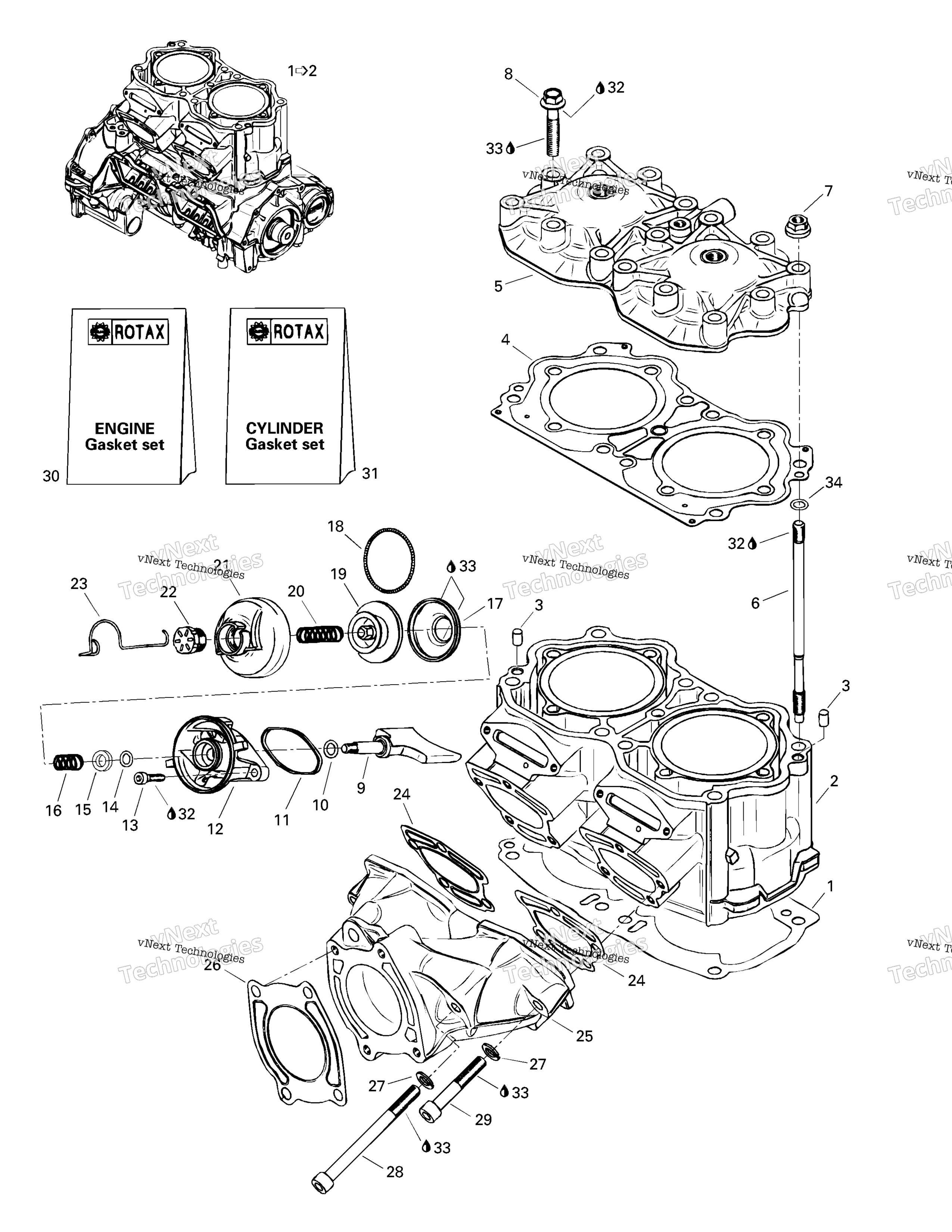Cylinder, выхлоп коллектор