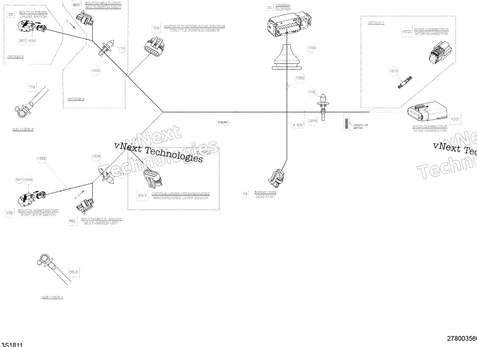 Рулевое управление Harness 278003558