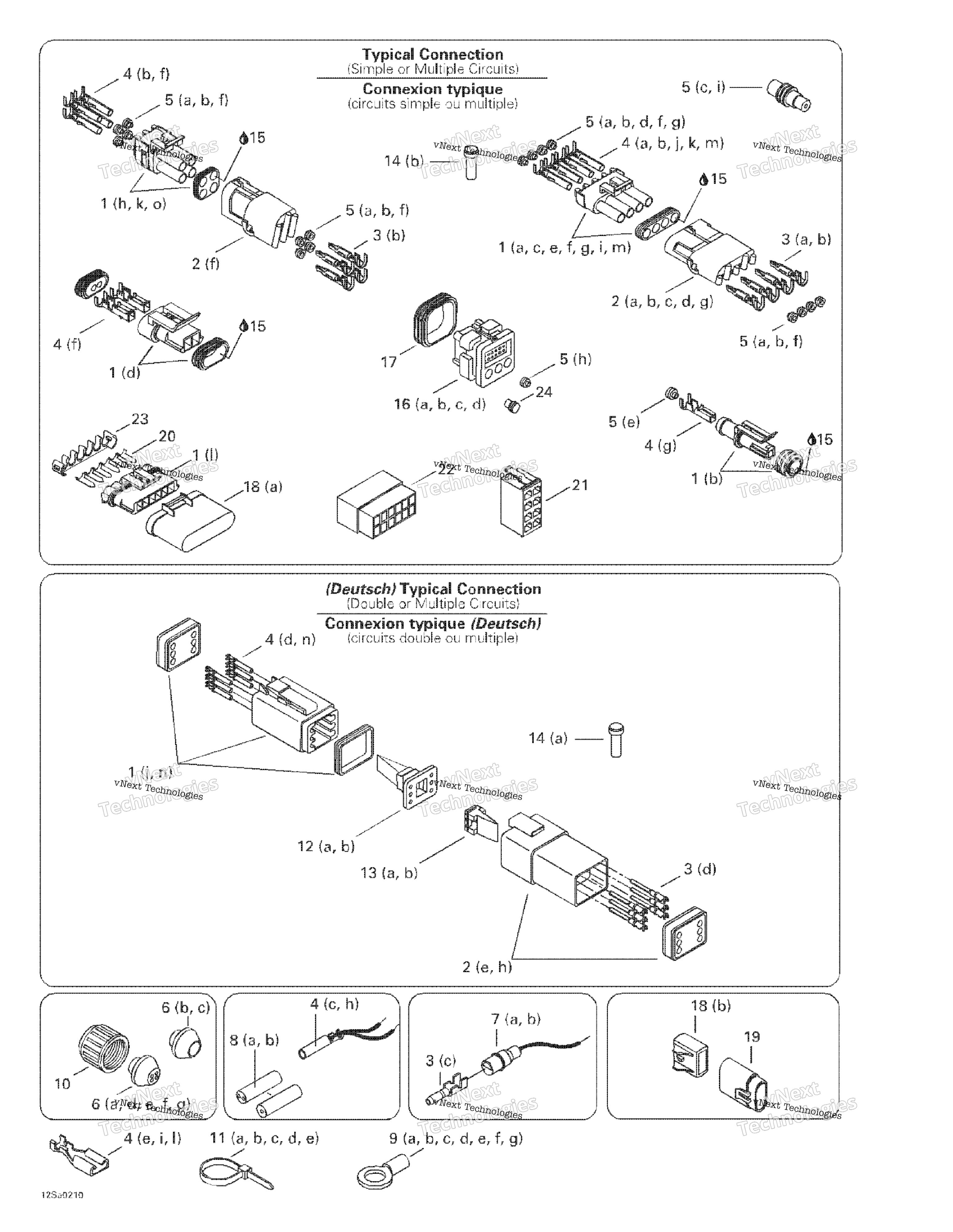 Typical электрооборудование Connections