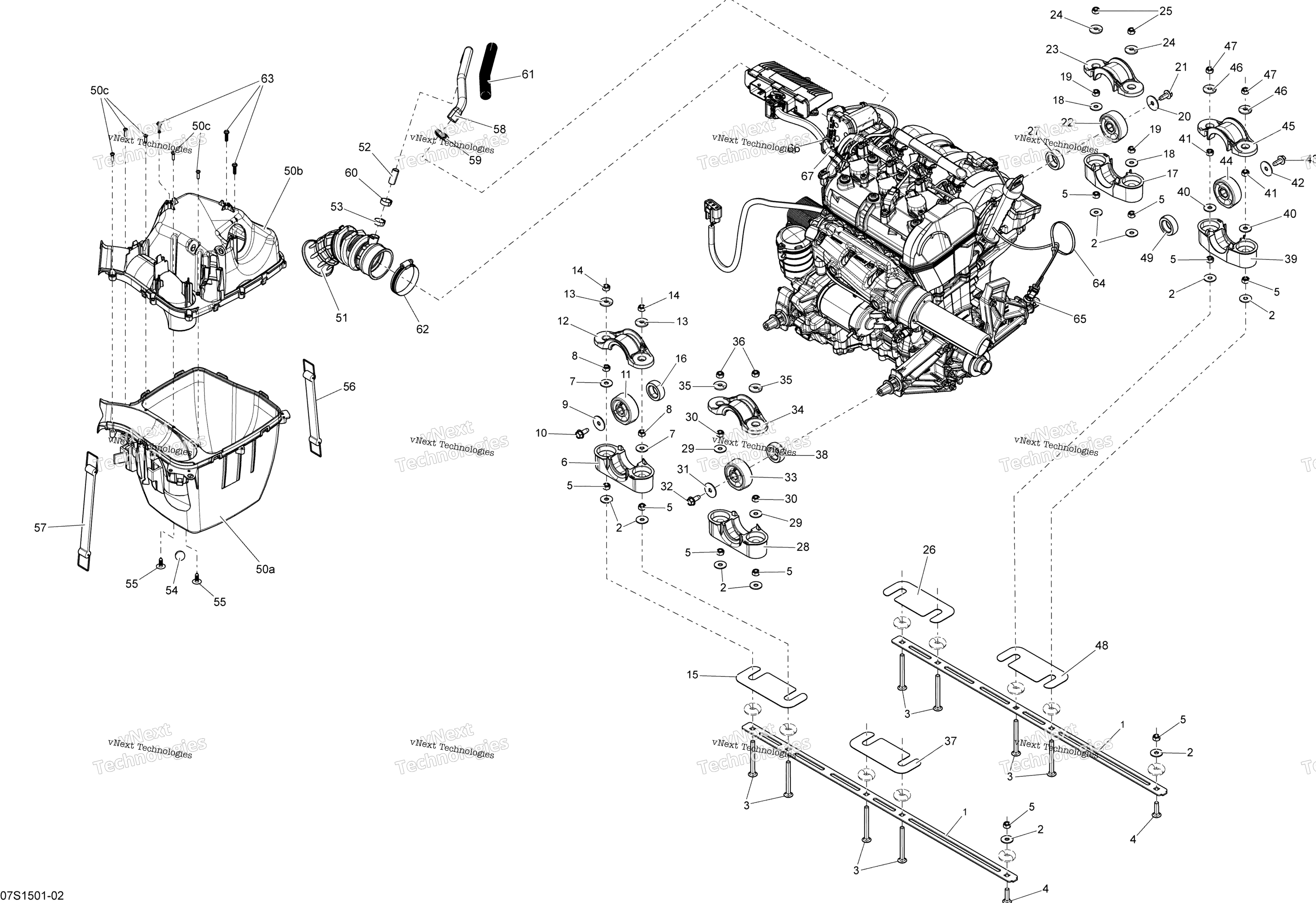 Двигатель And Air Intake Silencer