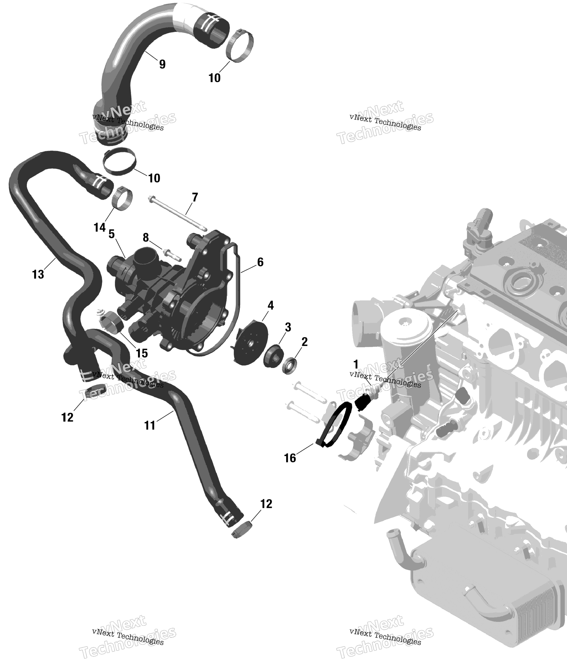 Rotax двигатель охлаждение