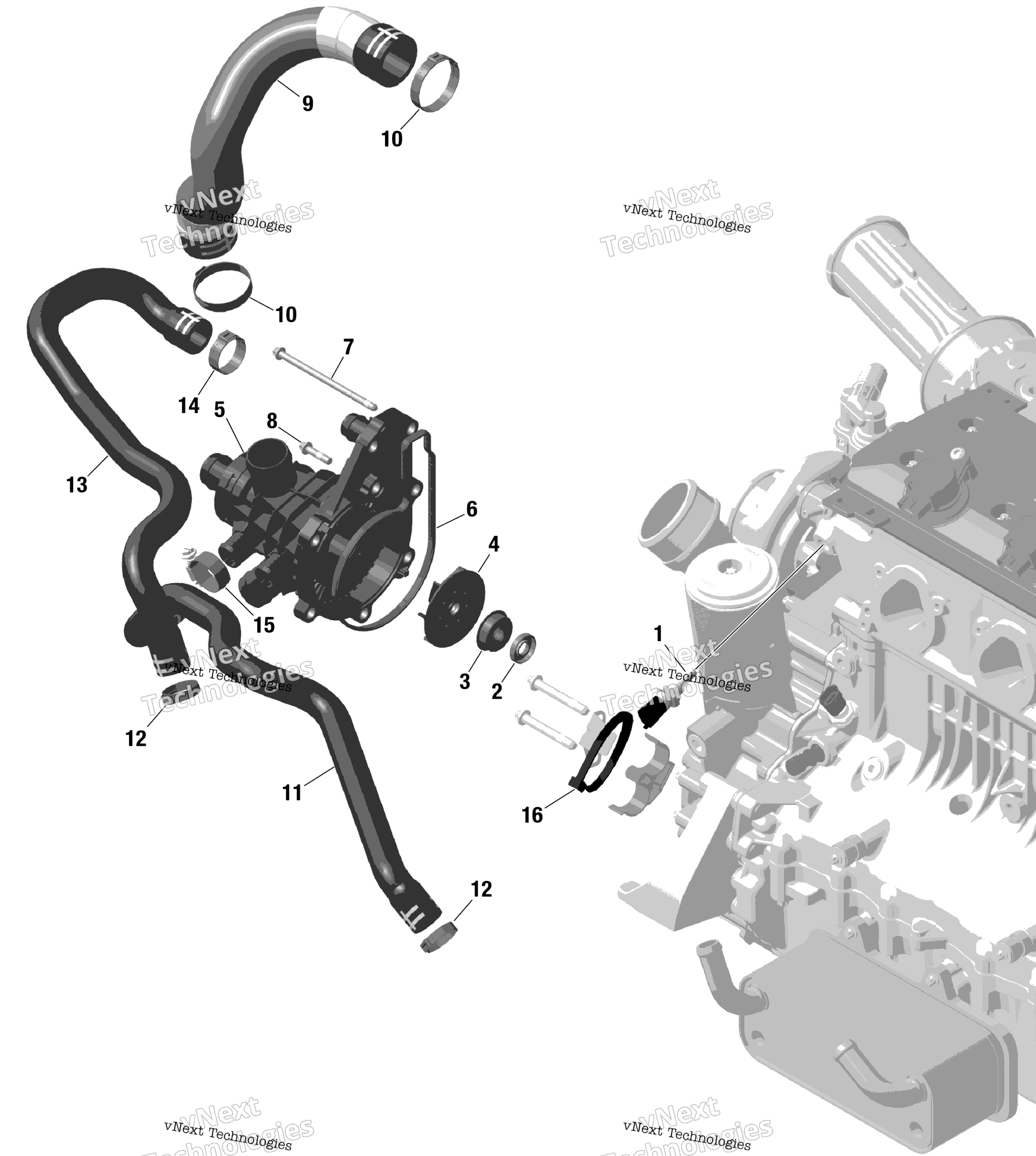 Rotax двигатель охлаждение