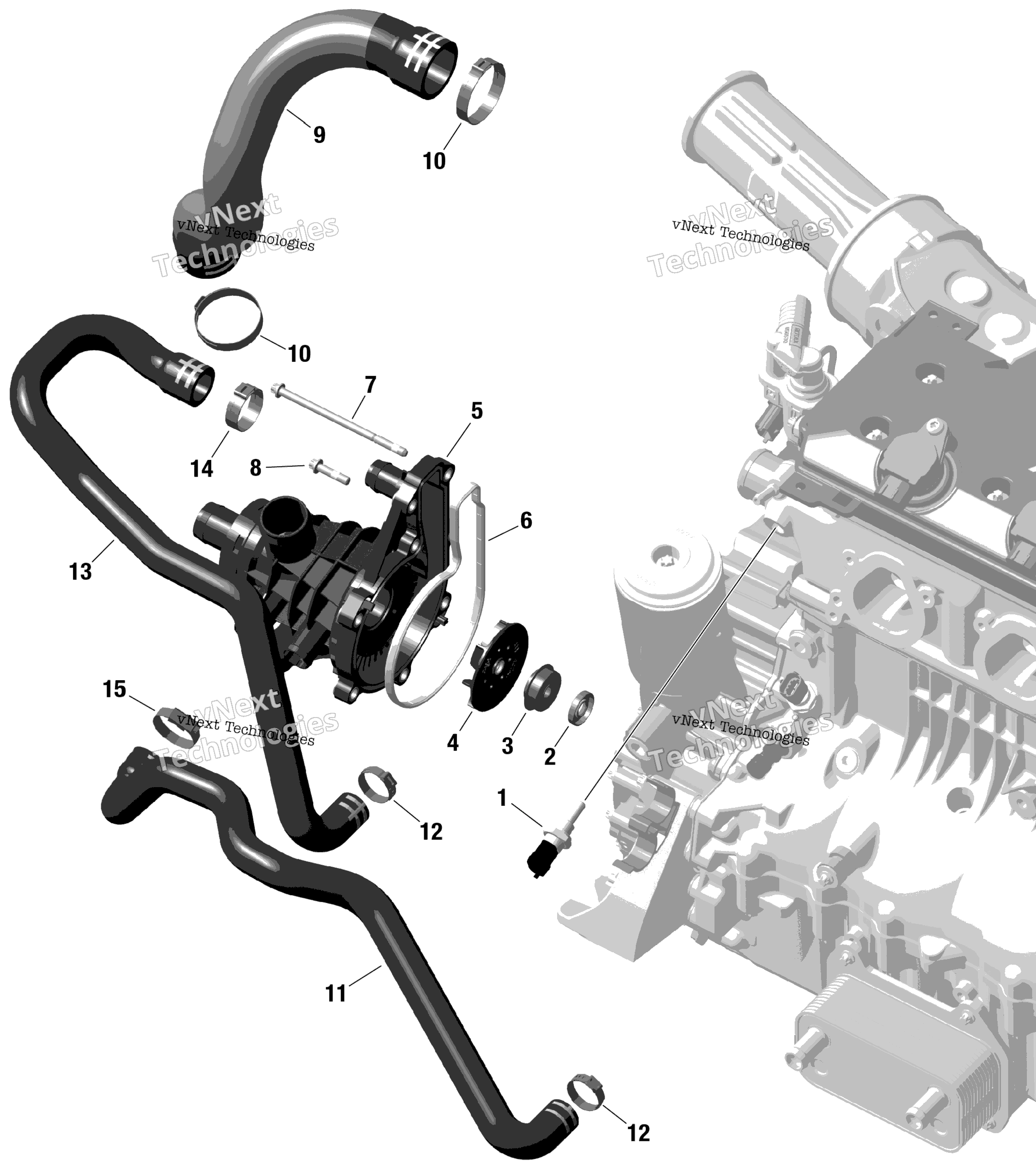 Rotax двигатель охлаждение