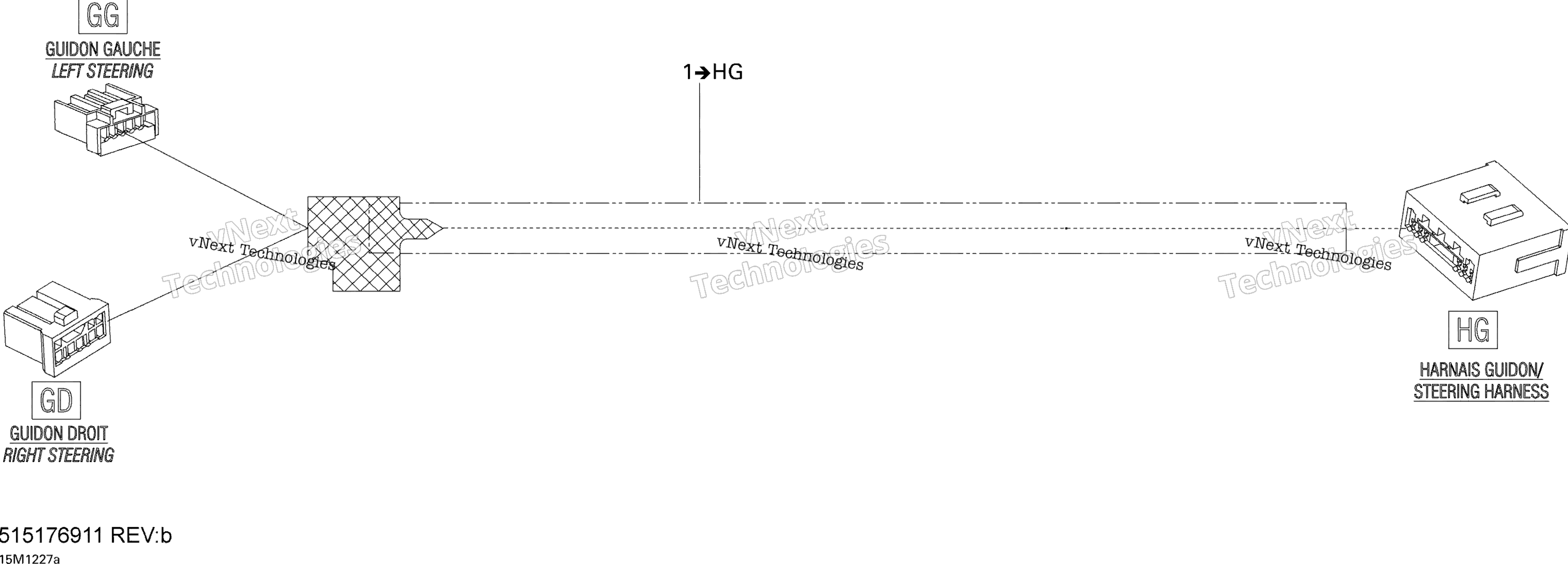 Рулевое управление Wiring Harness Std