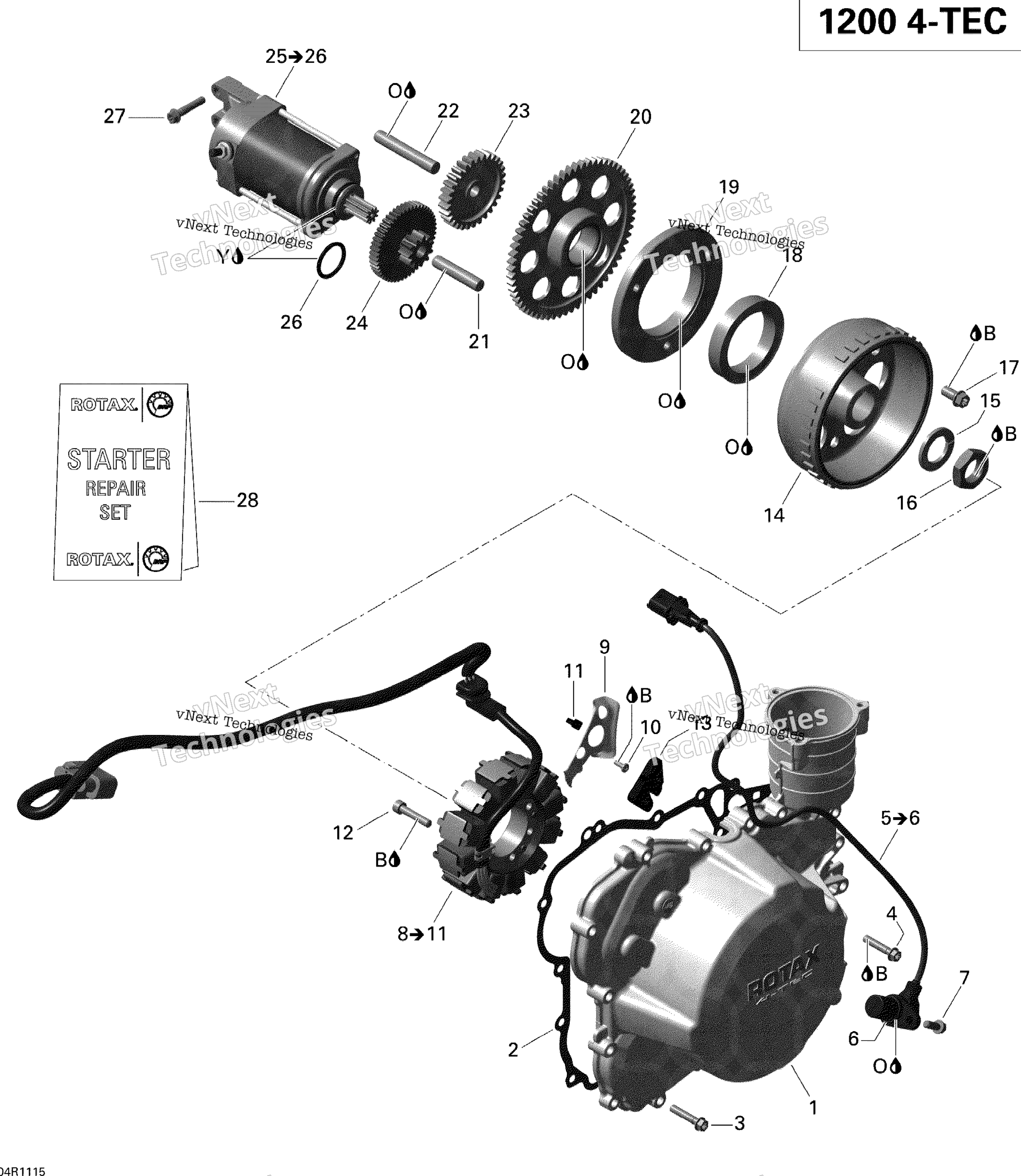 Магнето And Electric Starter