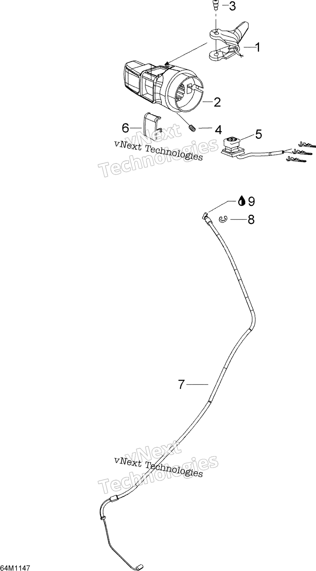 Дроссель Handle And Housing