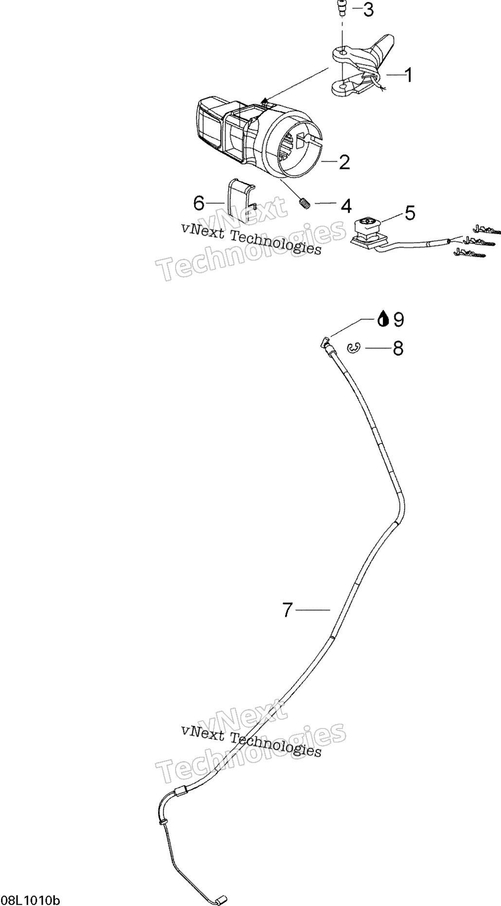 Дроссель Handle And Housing