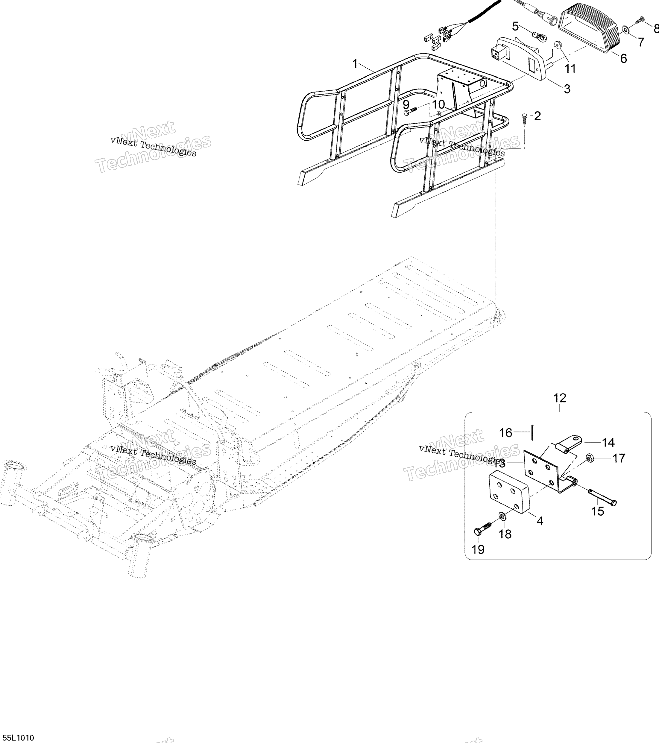 Багаж Rack