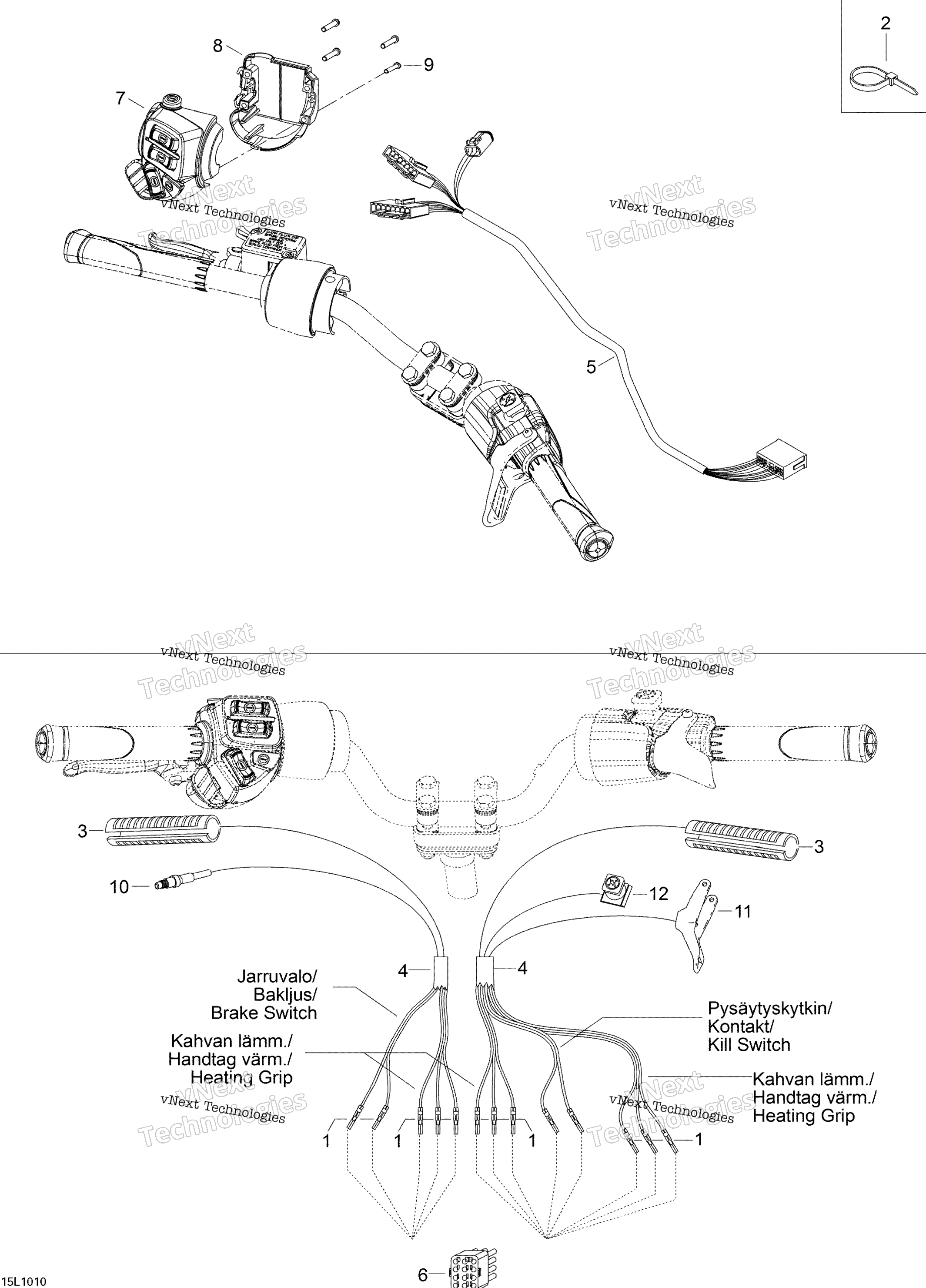 Рулевое управление Wiring Harness