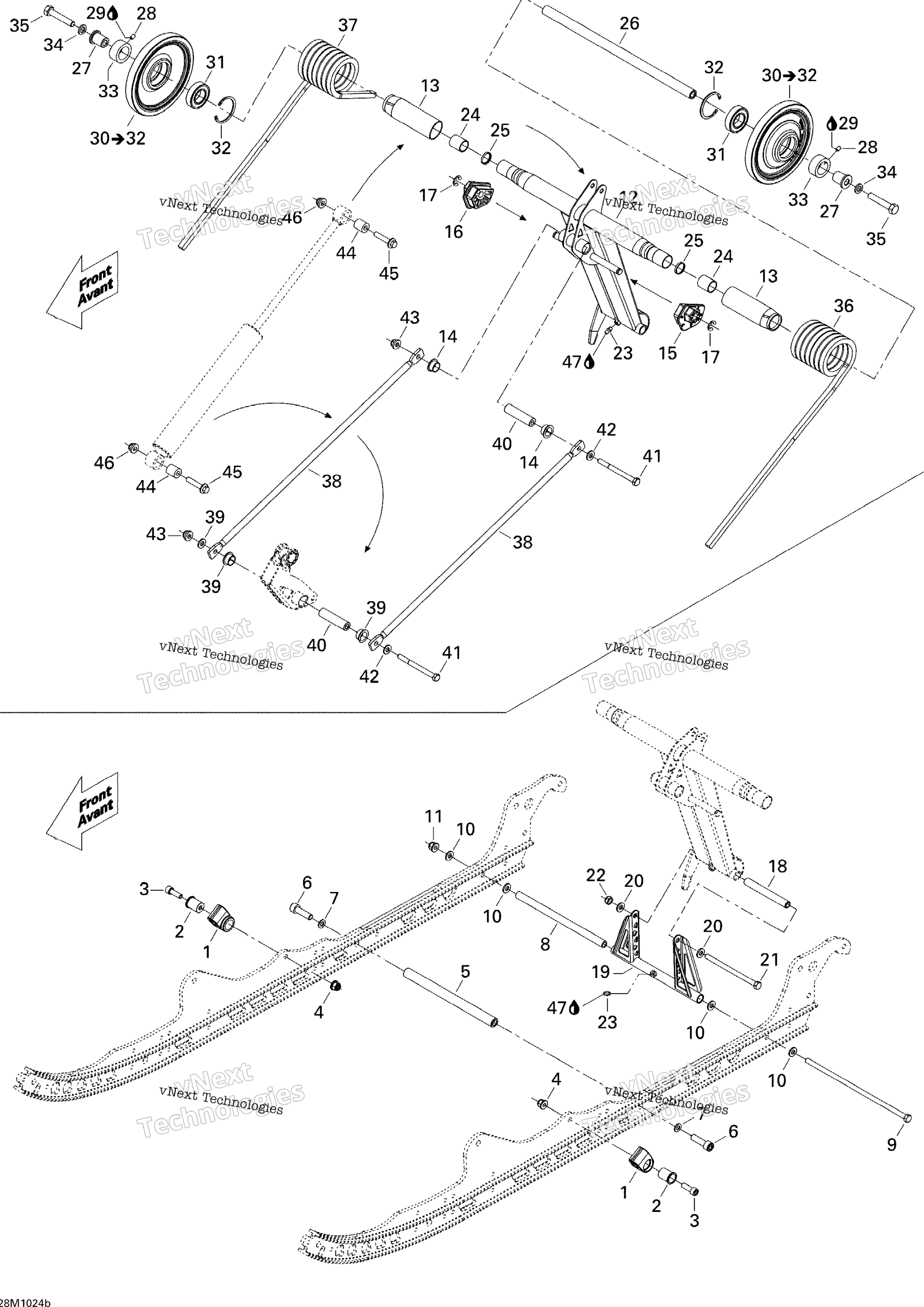Задняя часть Arm Lt