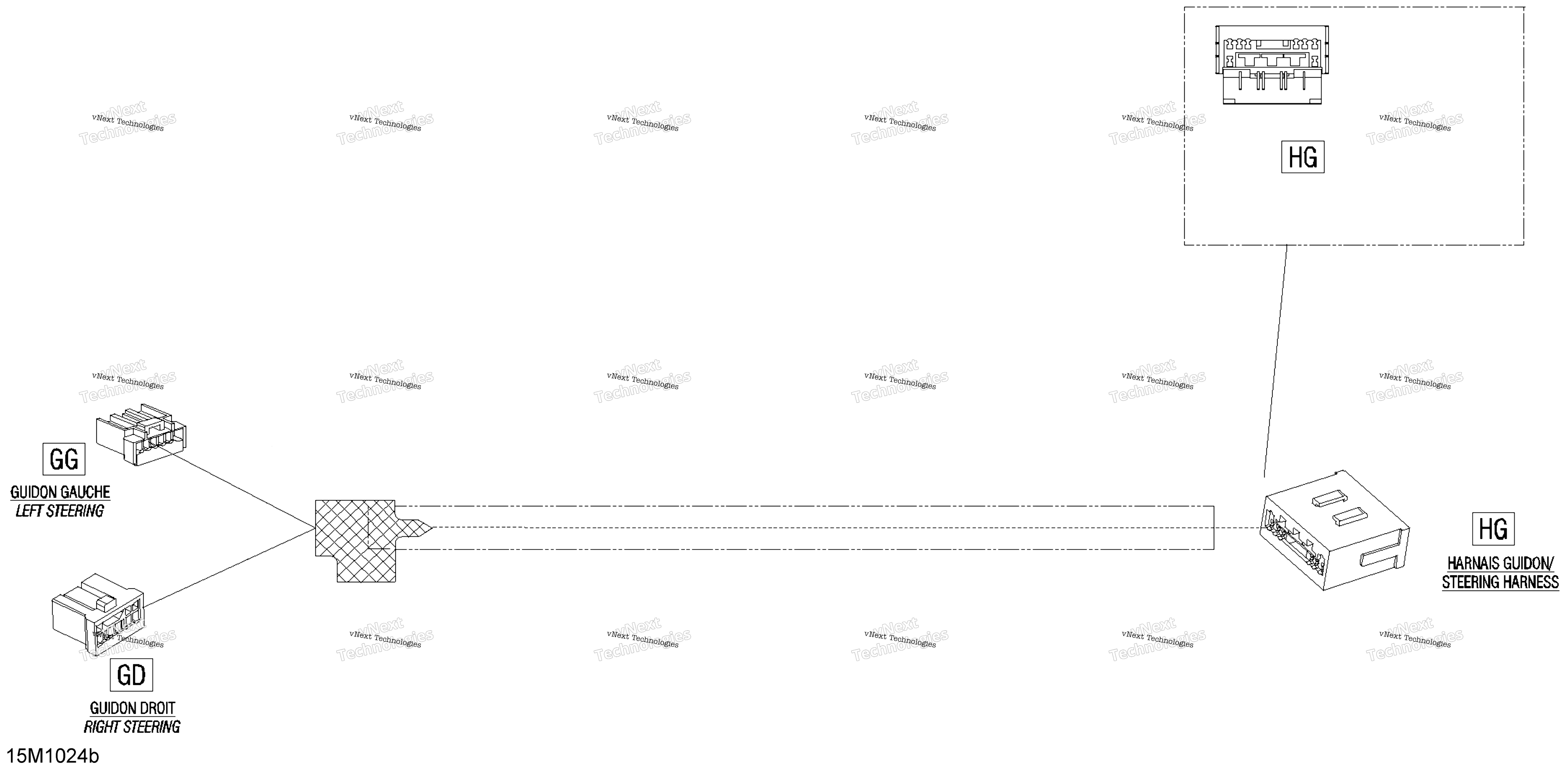 Рулевое управление Wiring Harness Std