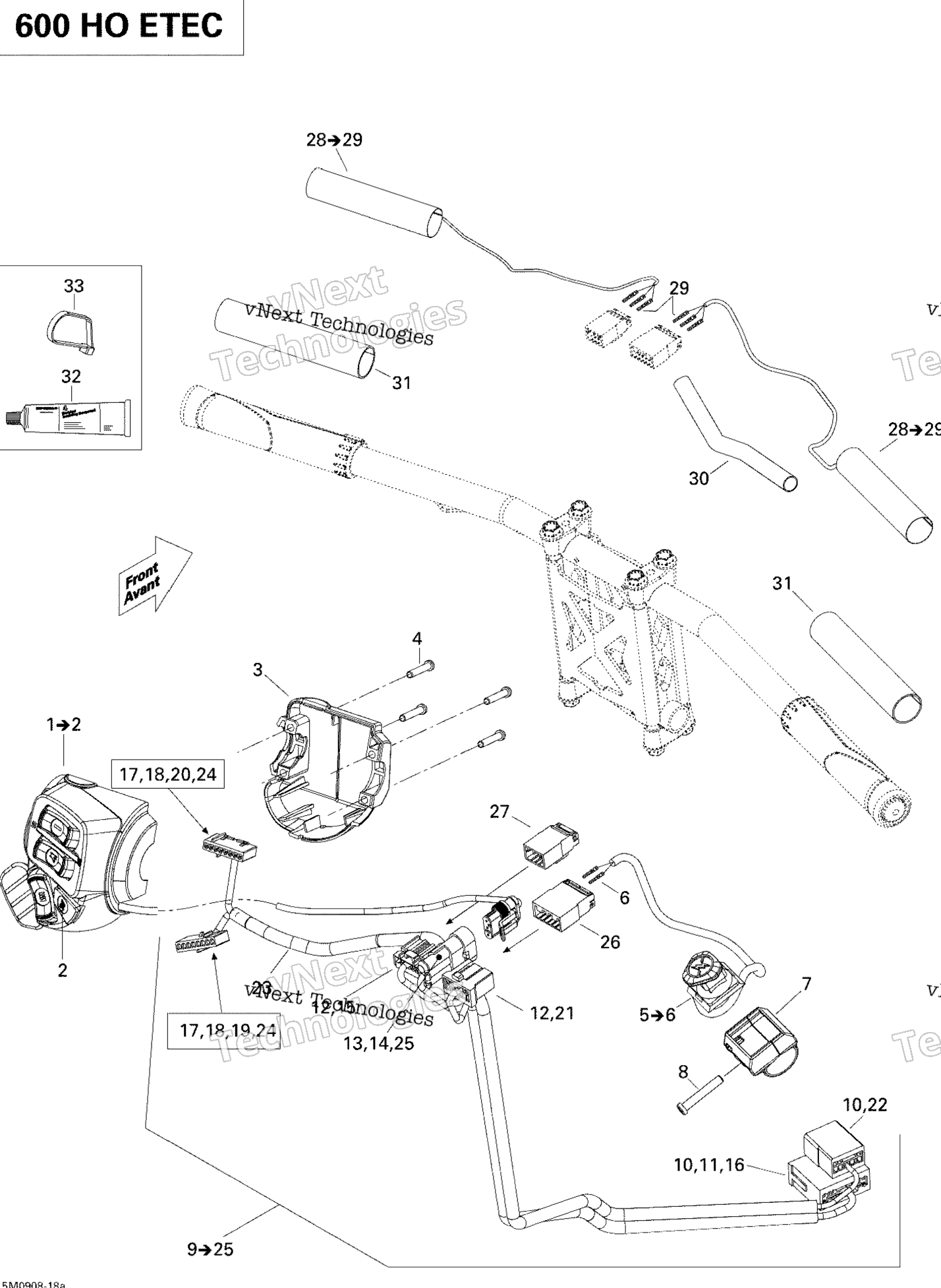 Рулевое управление Wiring Harness