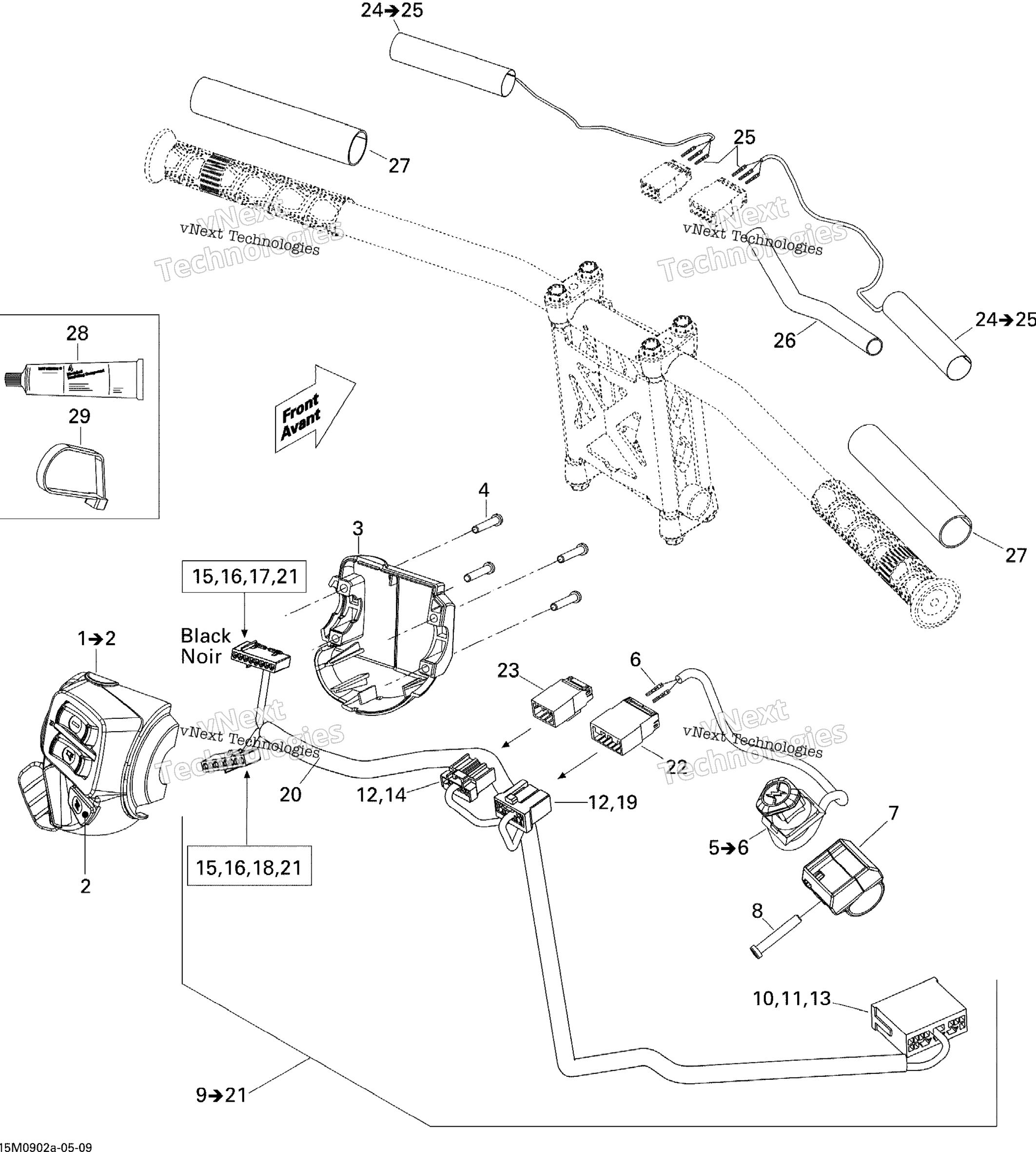 Рулевое управление Wiring Harness