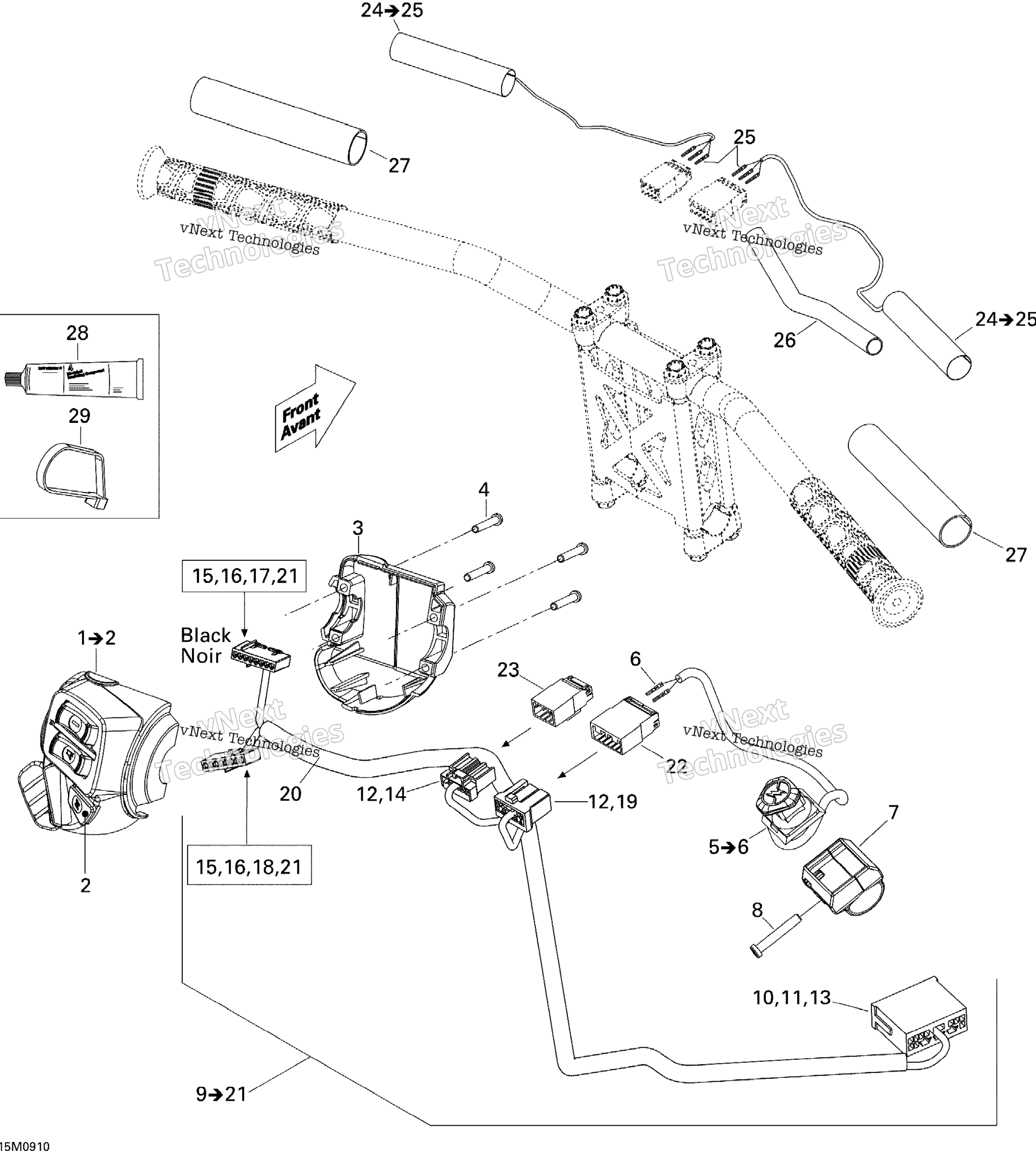 Рулевое управление Wiring Harness