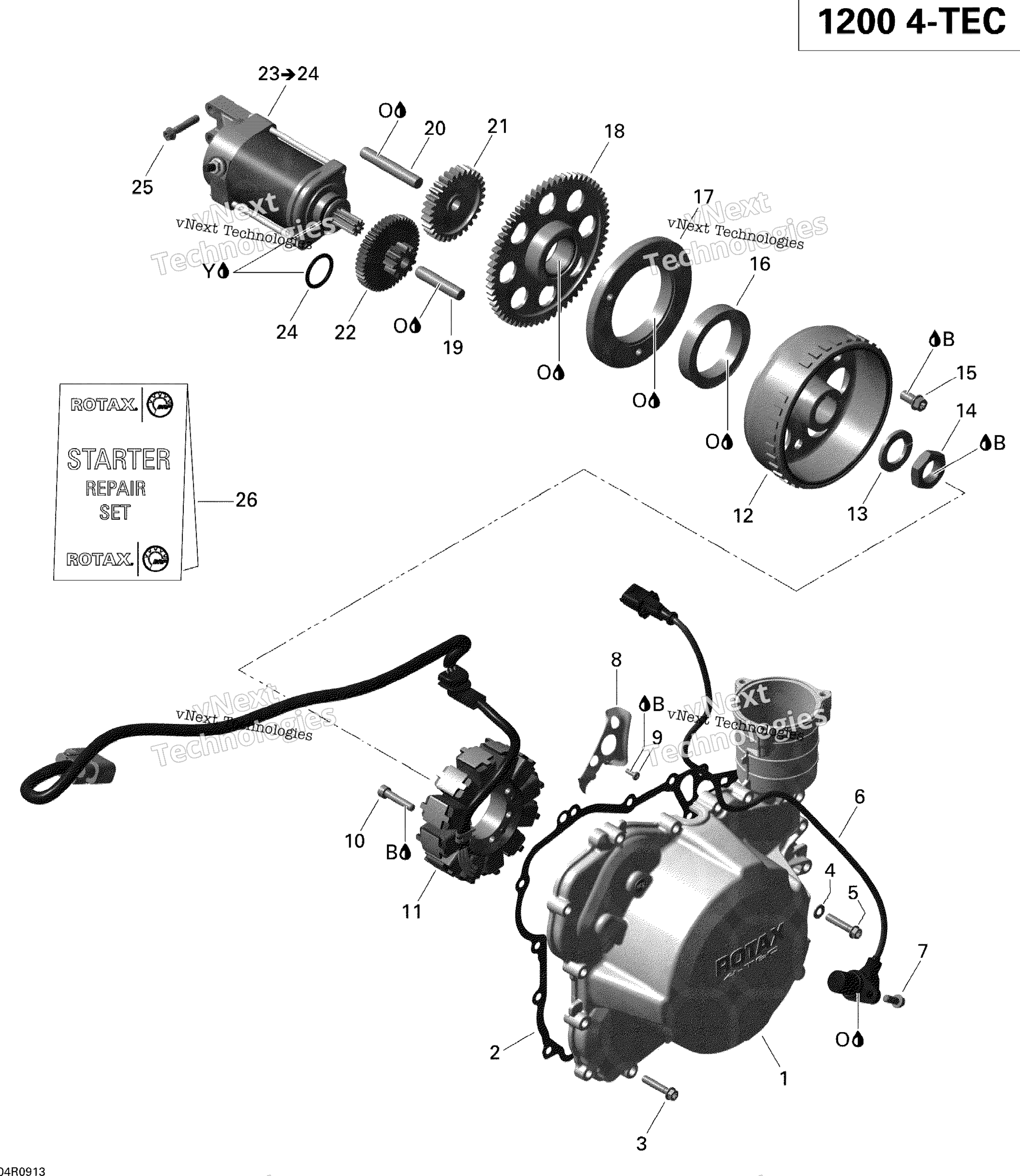 Магнето And Electric Starter