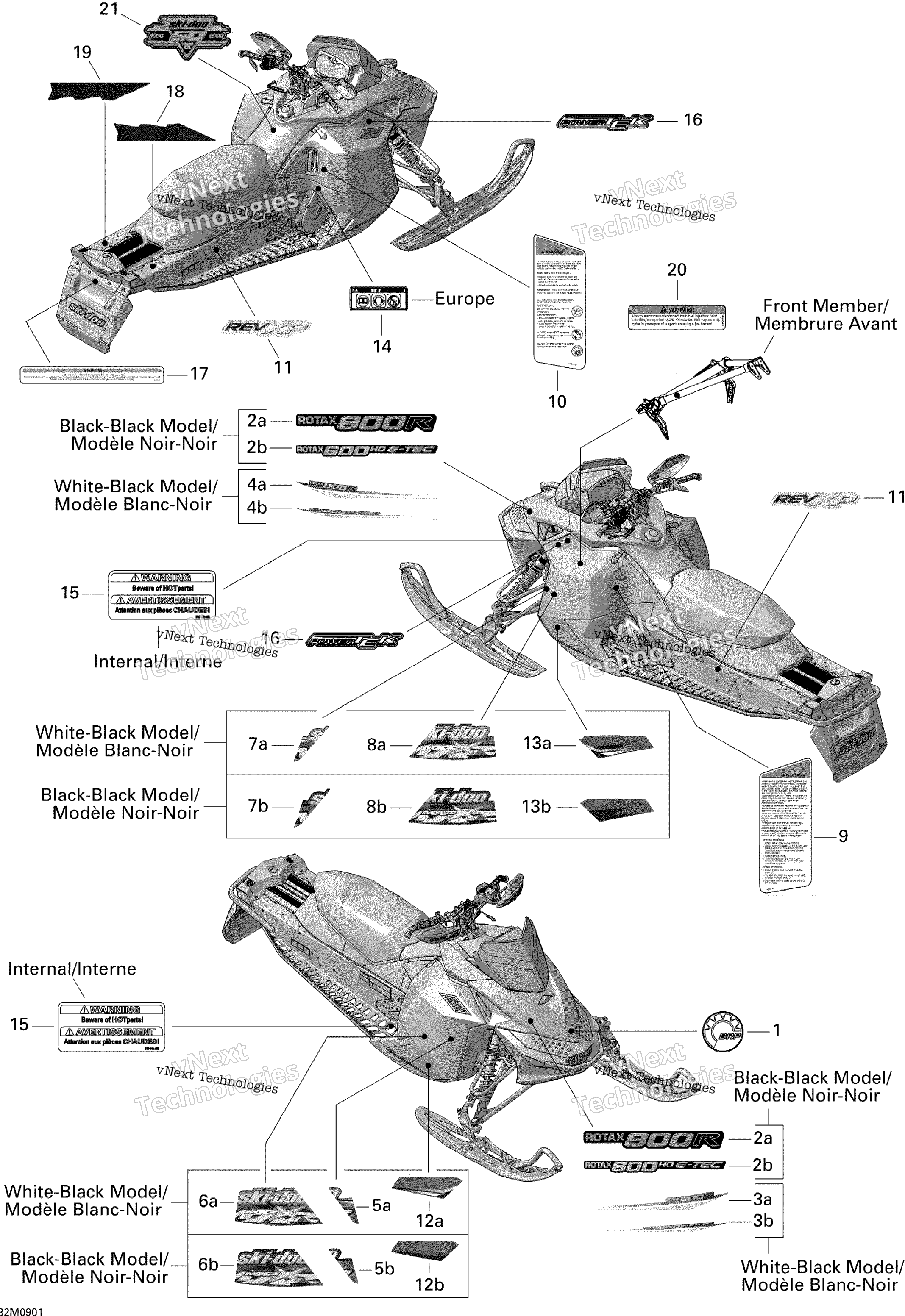 Наклейки 800R