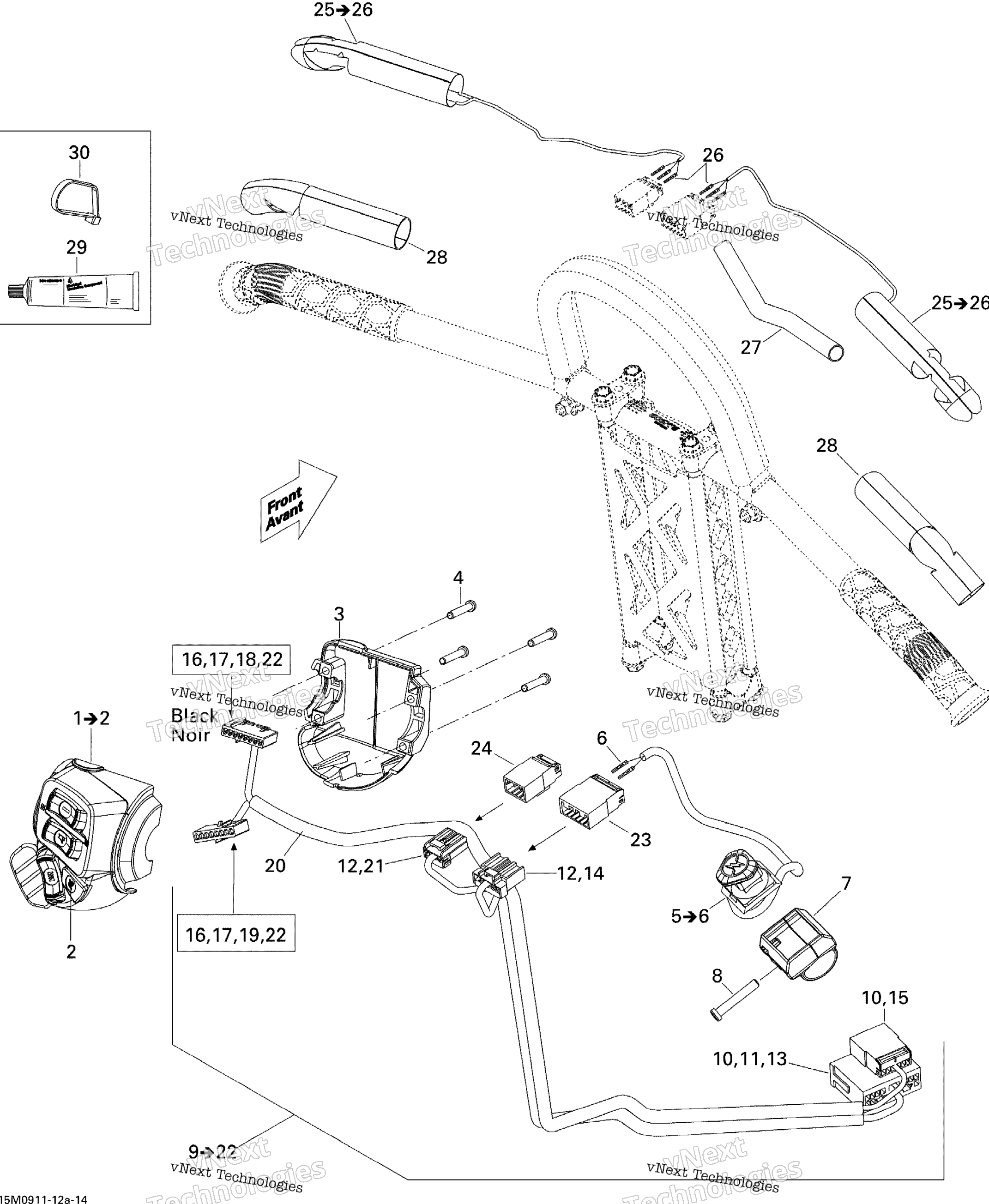 Рулевое управление Wiring Harness