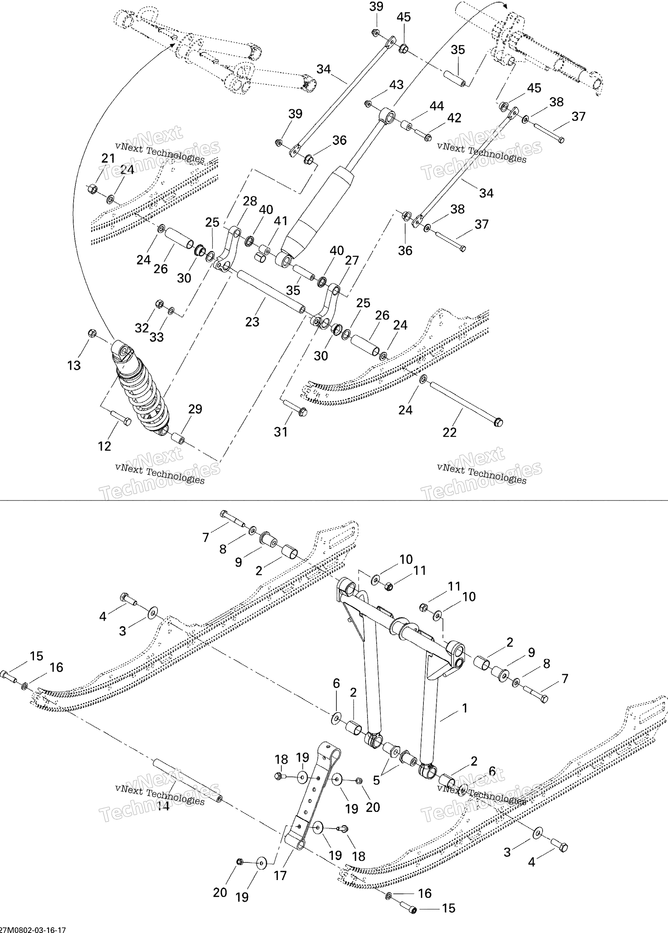 Передняя часть ARM