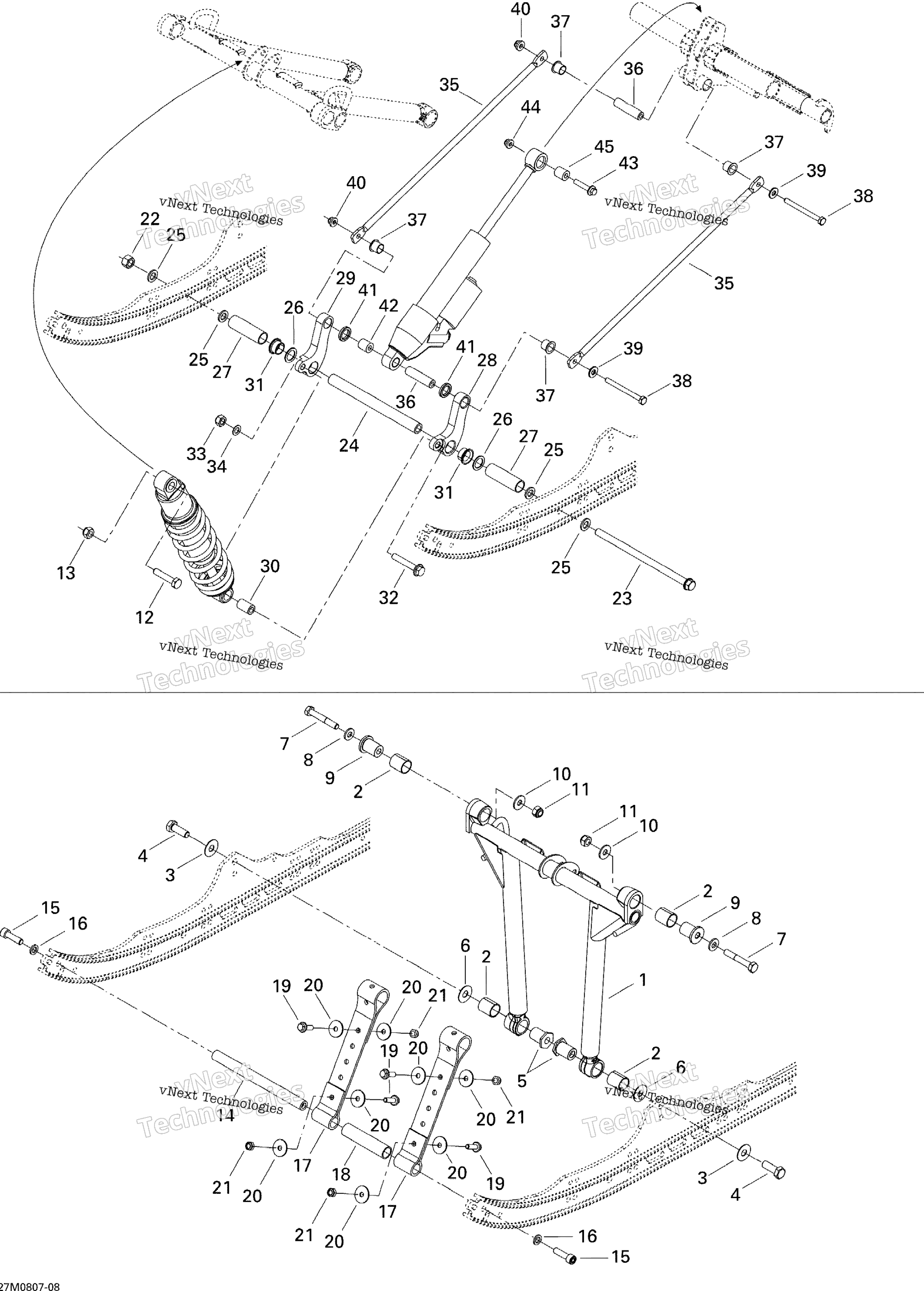 Передняя часть ARM