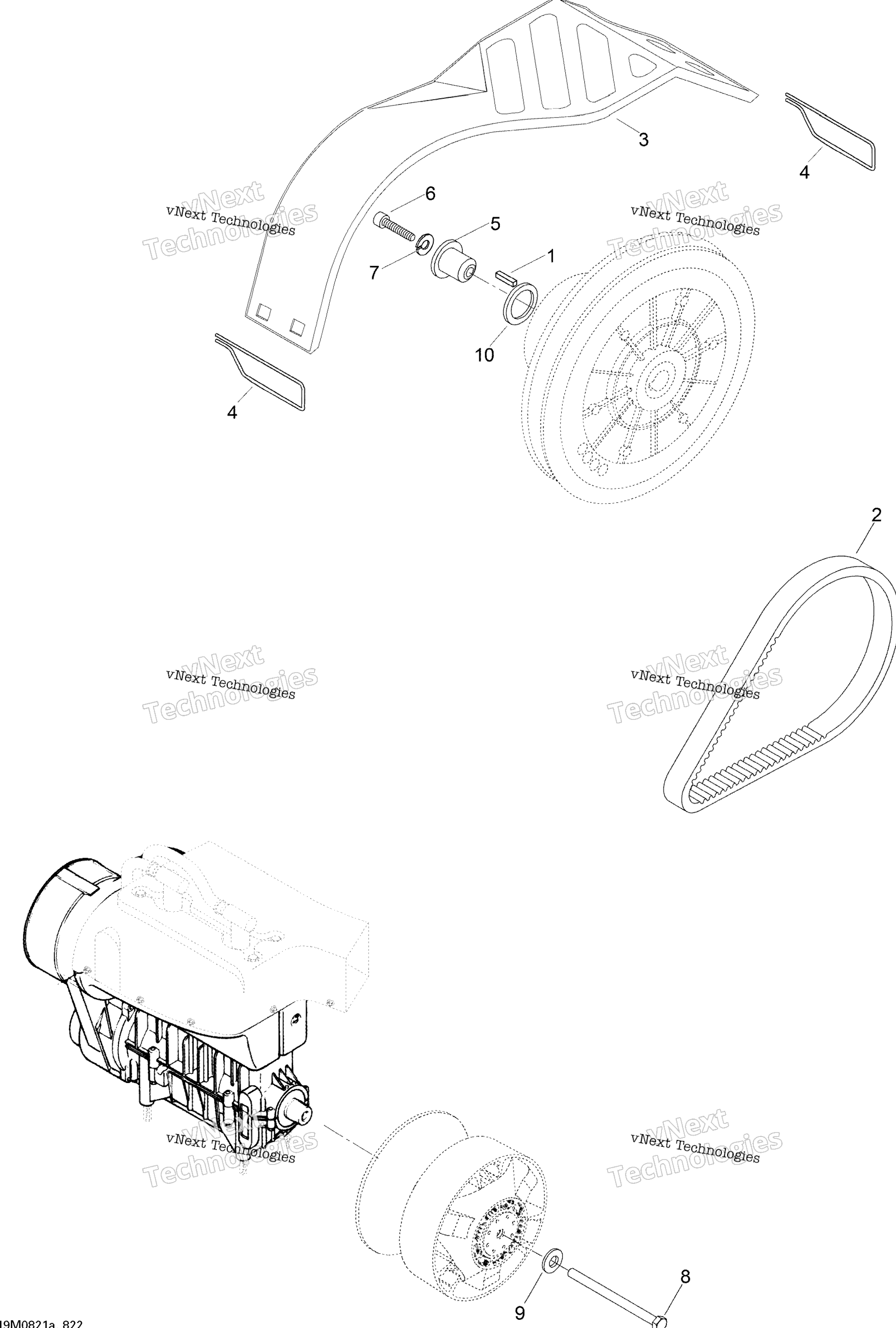 Шкив System 550F