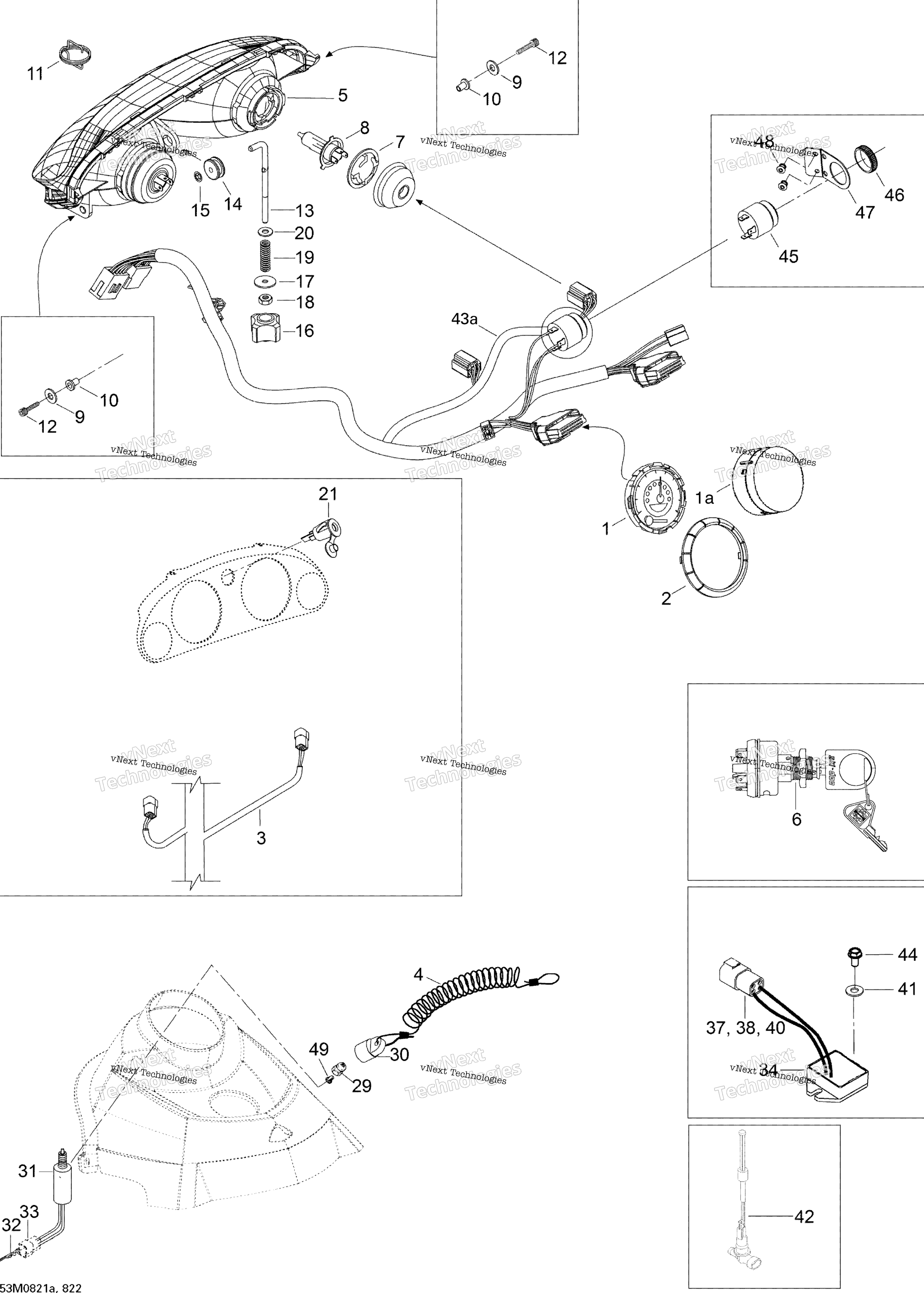 Электрооборудование Accessories 550F