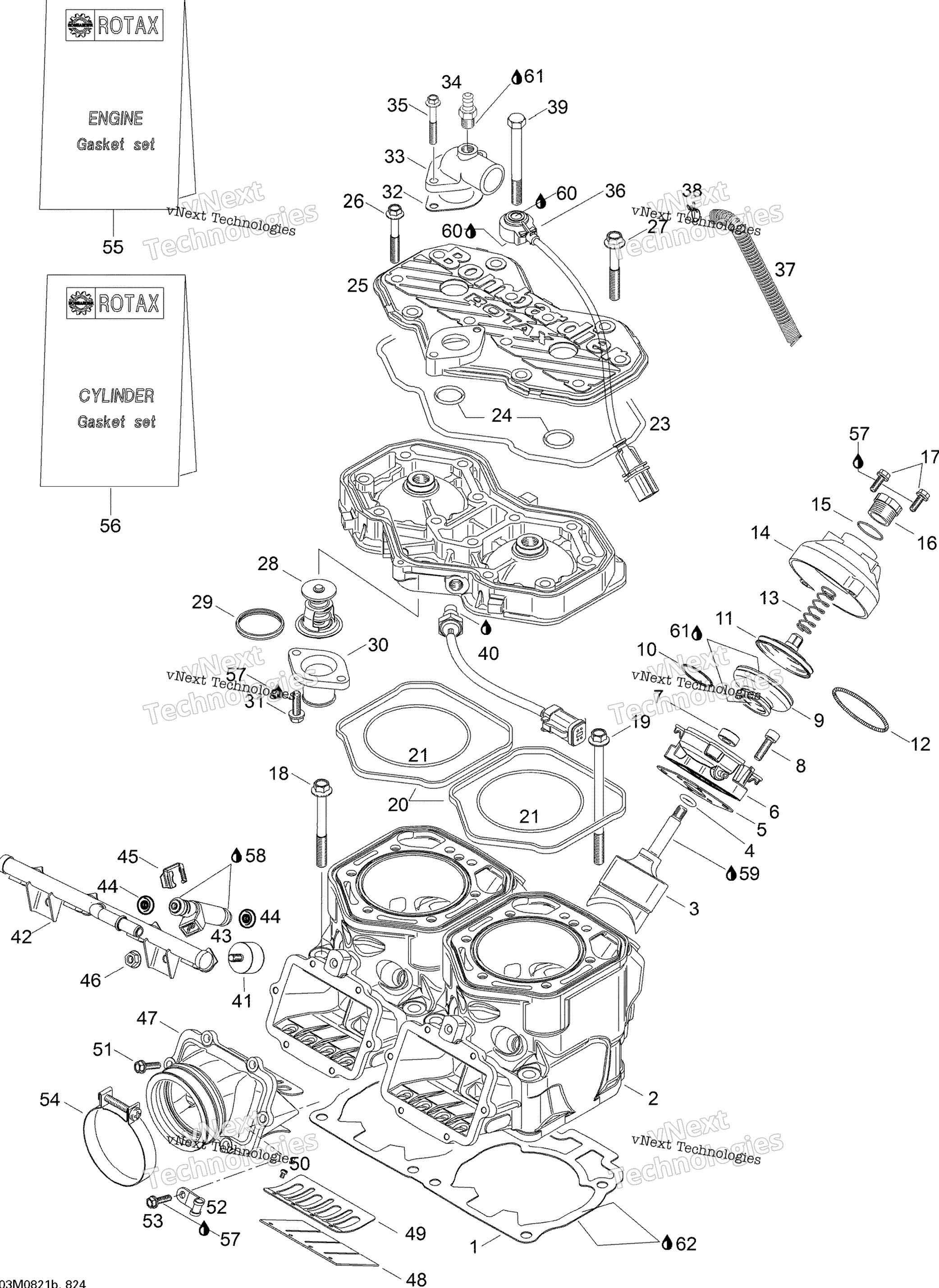 Цилиндр And Cylinder Head 600Ho Sdi