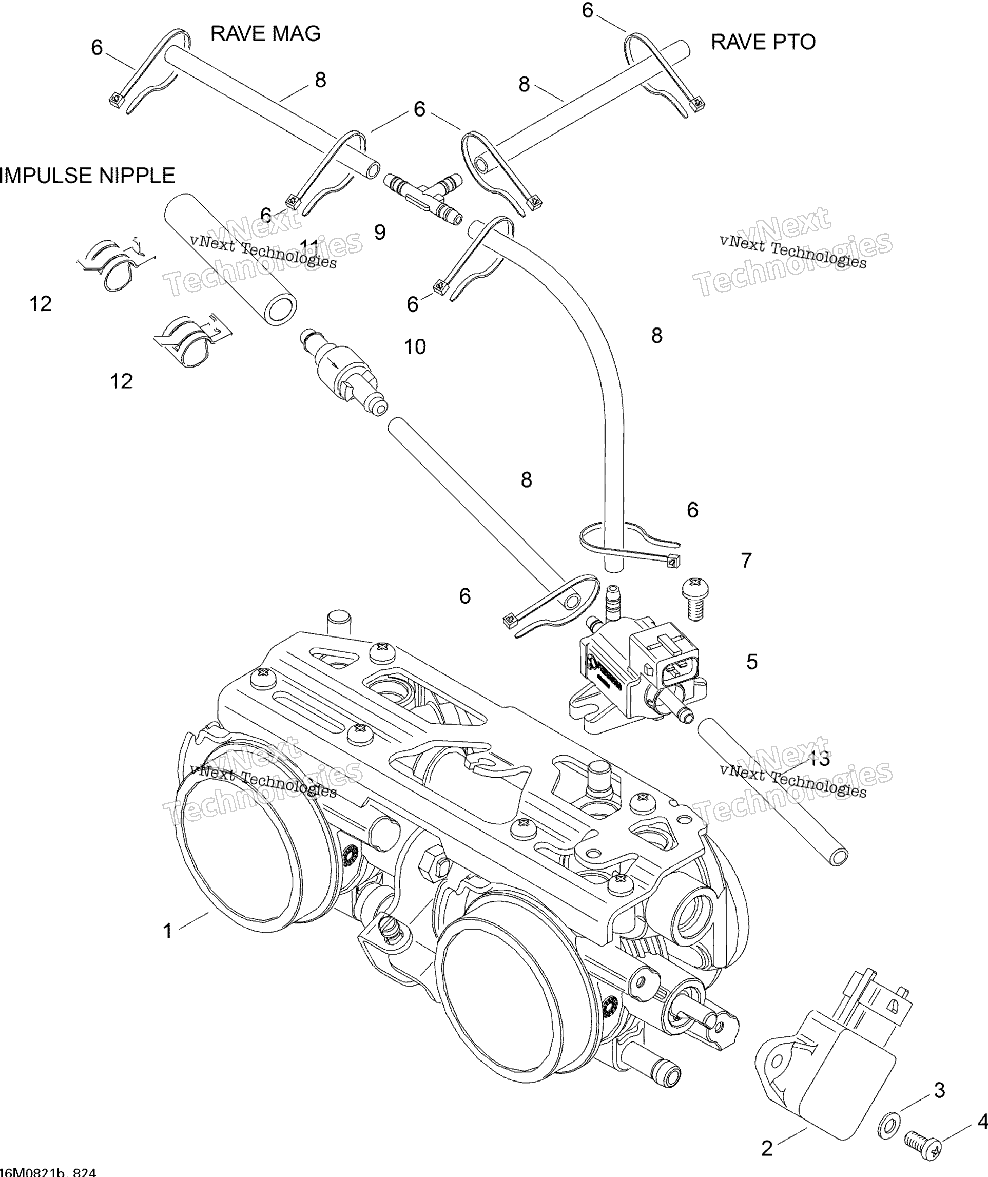 Дроссель Body 600Ho Sdi
