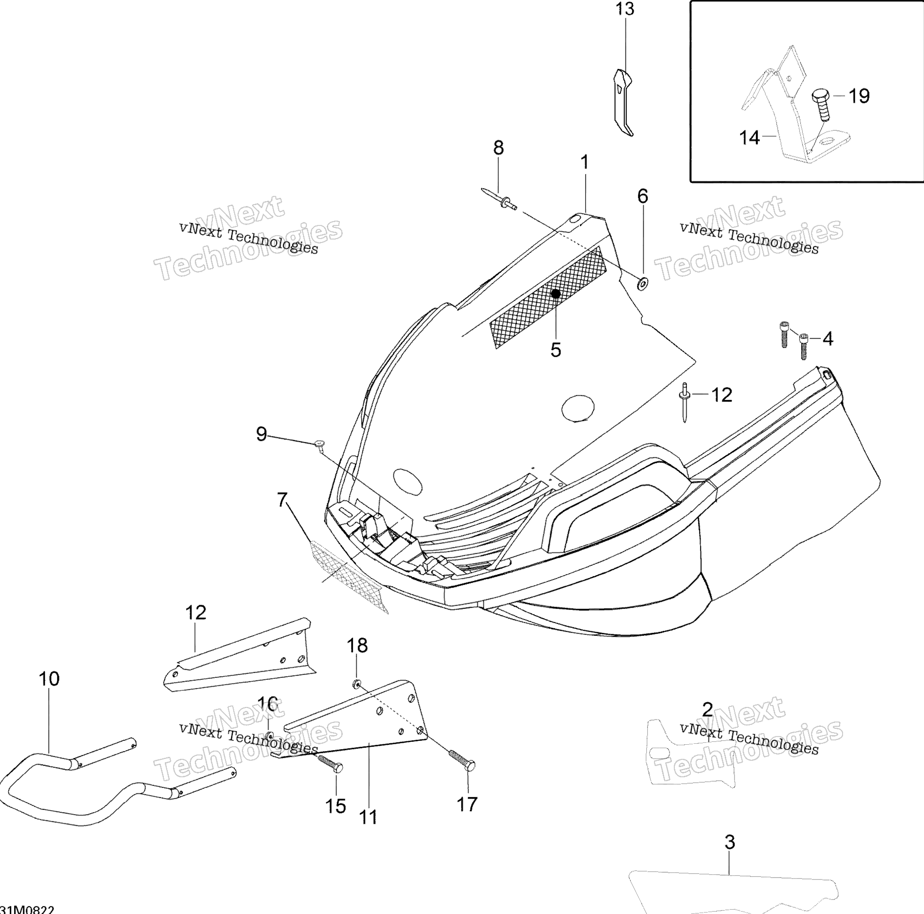 Нижняя часть Pan Swt 550F