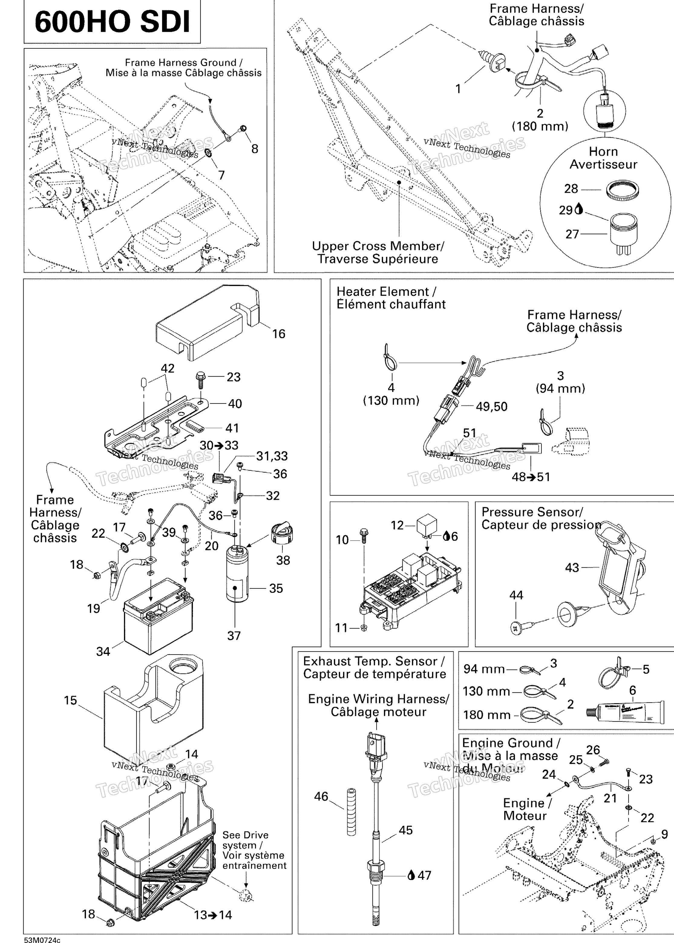 Электрооборудование Accessories 2, 600Ho Sdi