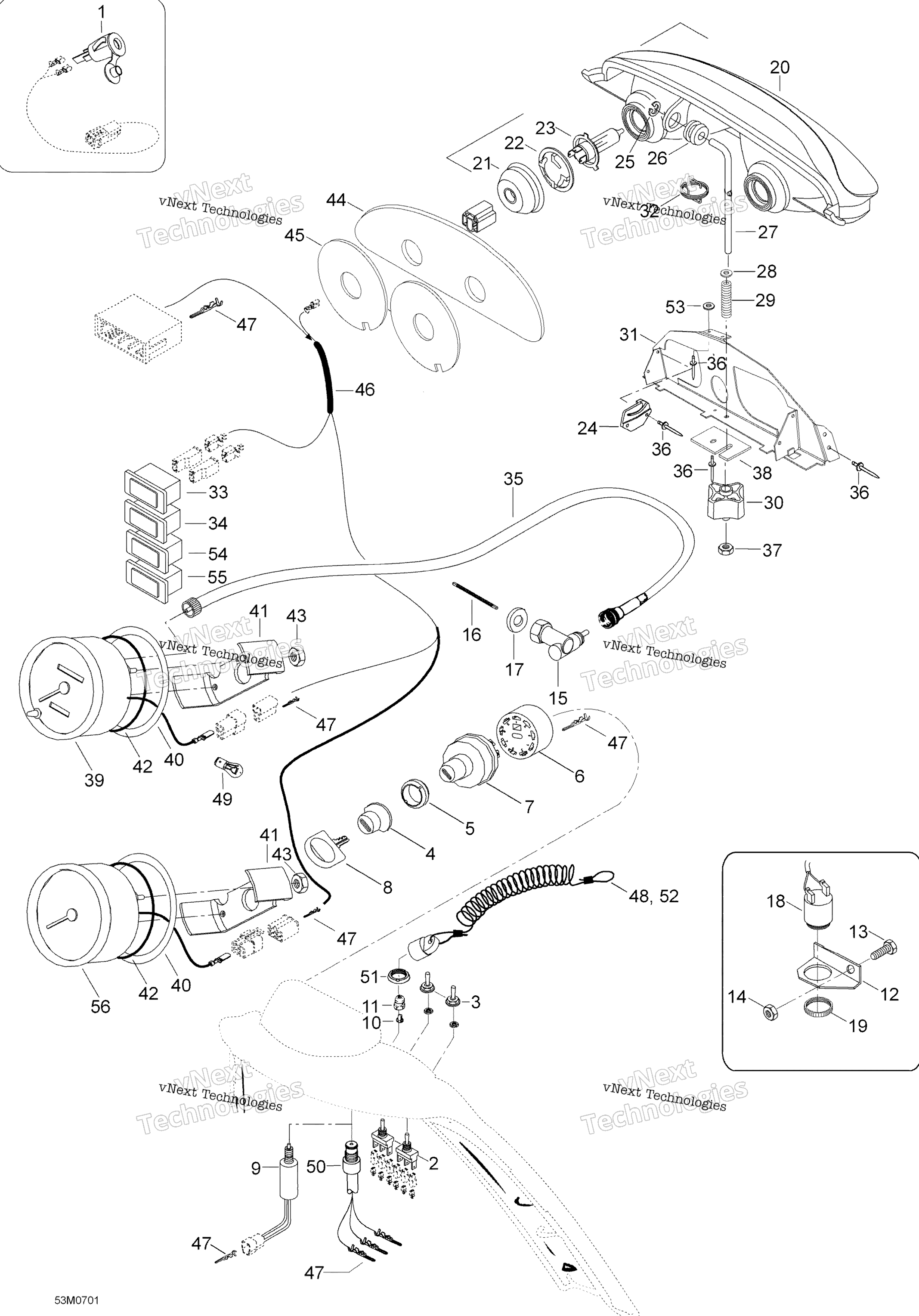 Электрооборудование Accessories 600 Suv