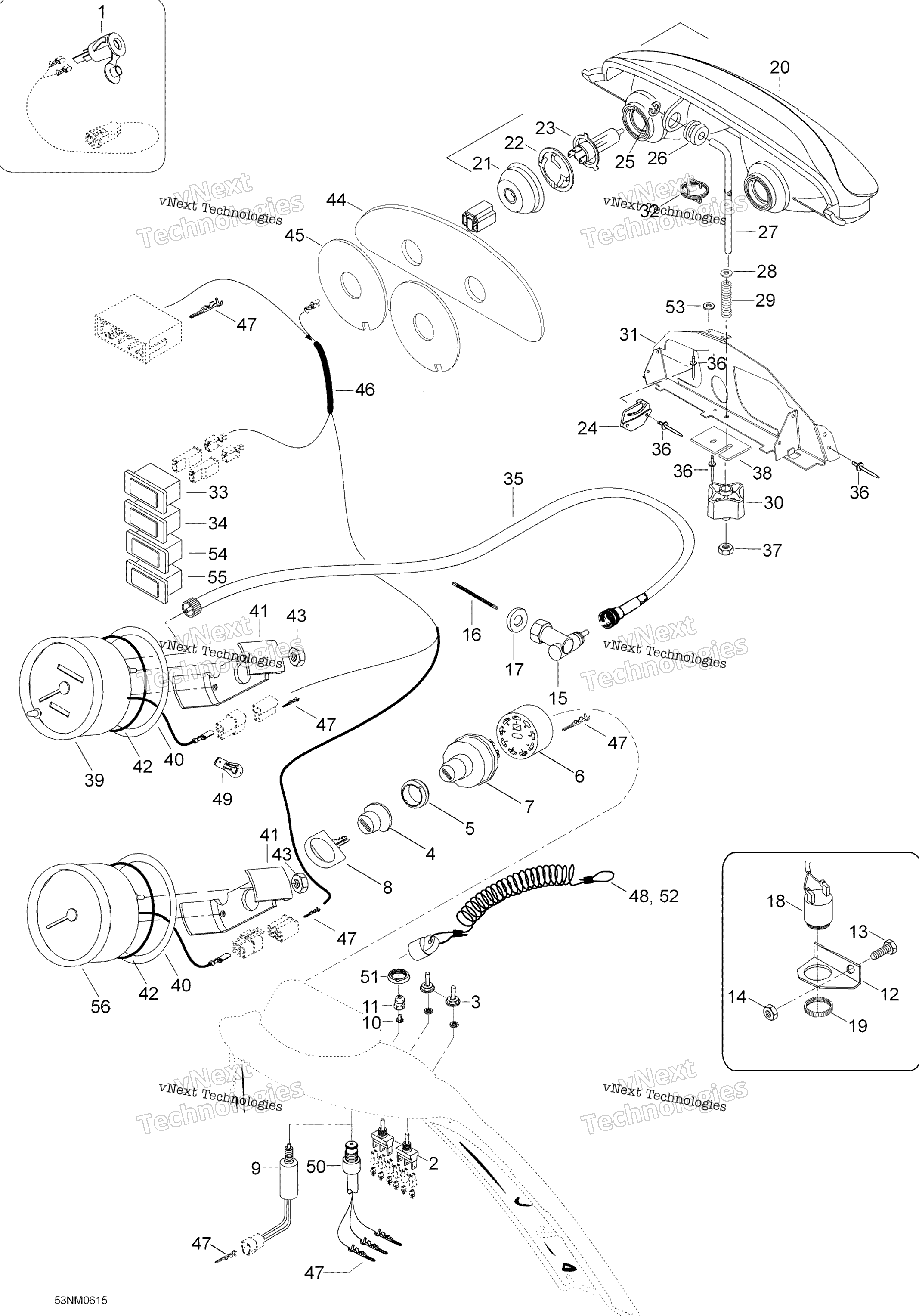 Электрооборудование Accessories 600 Suv