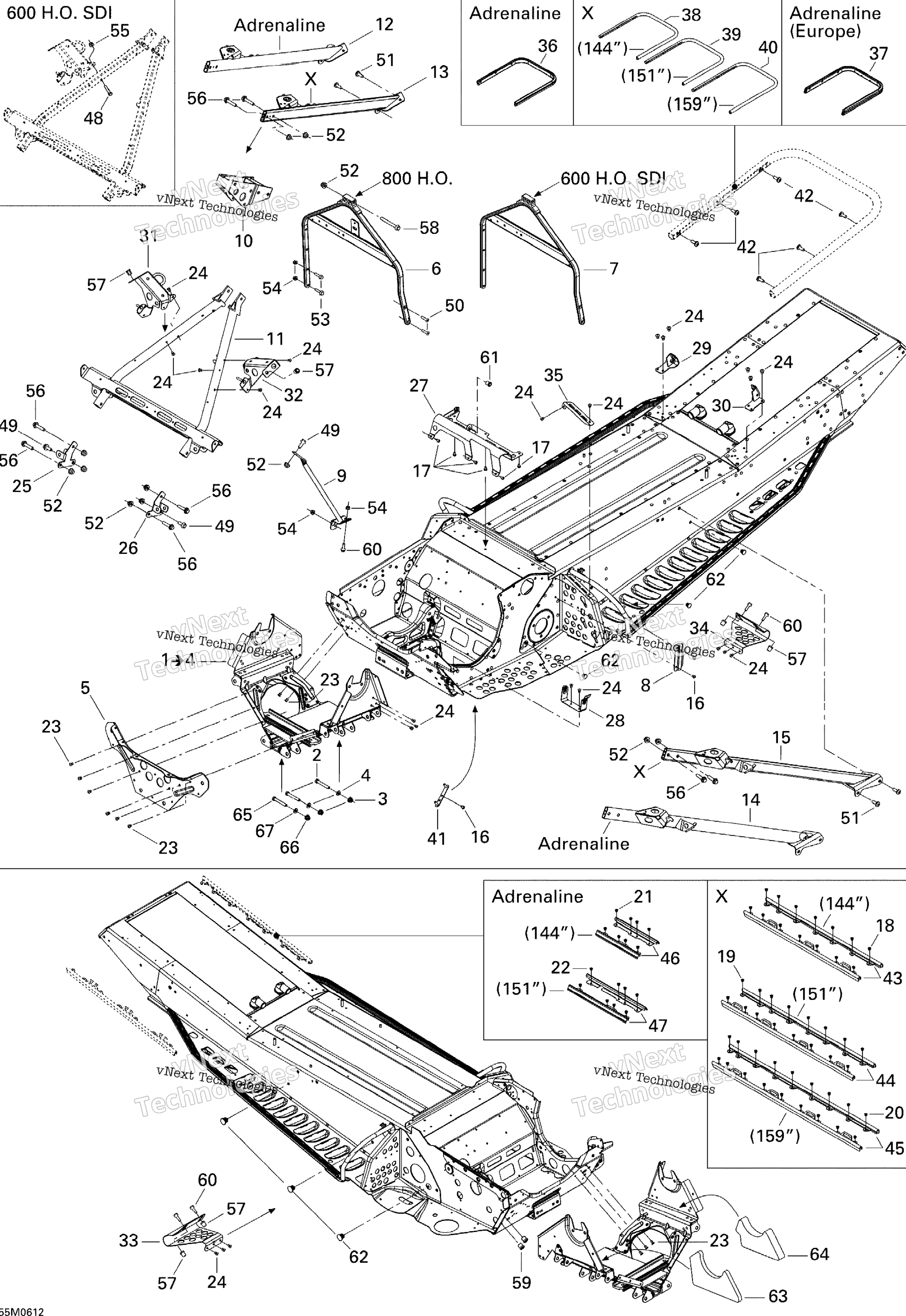 Рама And Components 600Ho