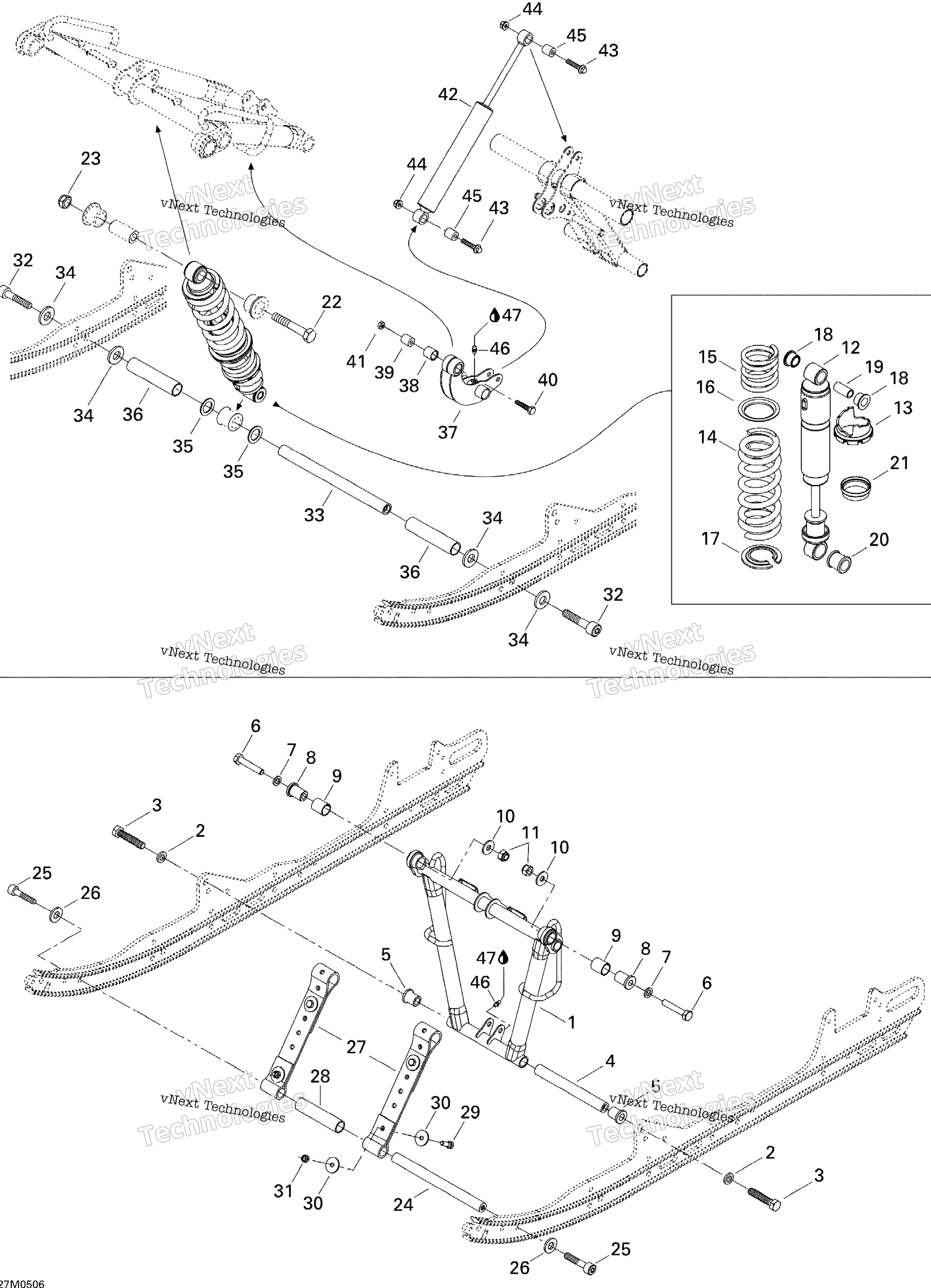 Передняя часть Arm 500Ss